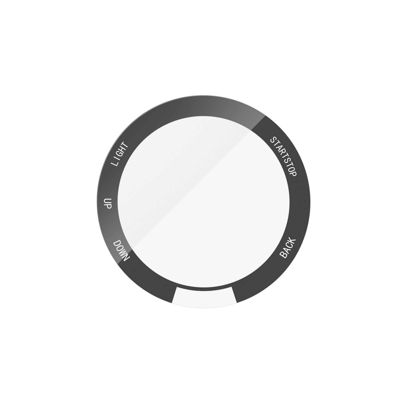 PanzerGlass Displayschutzglas »PMMA Screen Protector«, für Garmin Forerunner 265s, (1 St.), Displayschutzfolie, Schutzfolie, Bildschirmschutz, kratz- & stoßfest