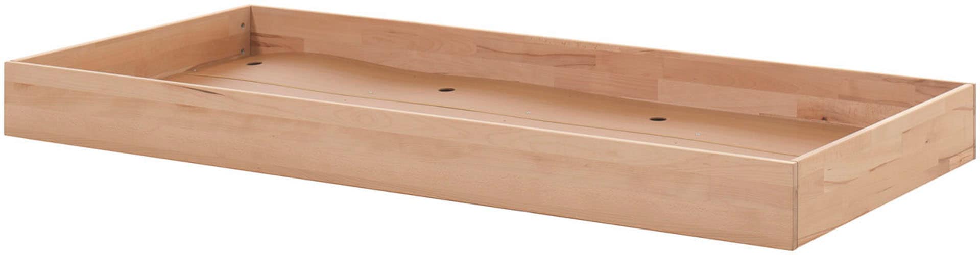 Vipack Daybett »Liegefläche 90 x 200 cm, inkl. Sprossenumrandung, zeitloses Design« Buche massiv, sehr stabil und standfest gebaut, inkl. Rolllattenrost,  die Bettschublade bietet Stauraum oder als Zusatzbett nutzbar