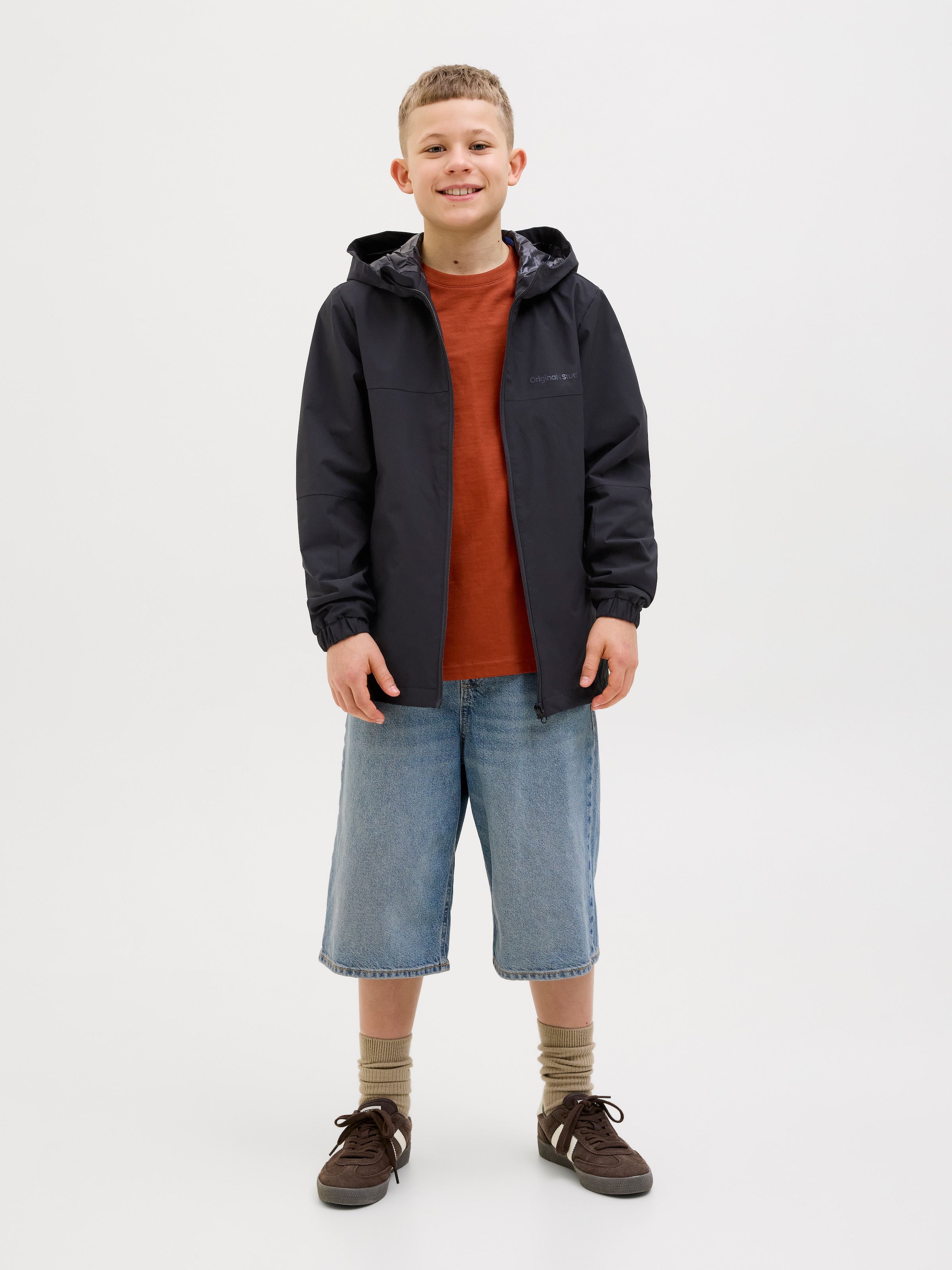 Jack & Jones Junior Outdoorjacke »JORVESTERBRO HOOD JACKET SN JNR«, mit Kapuze