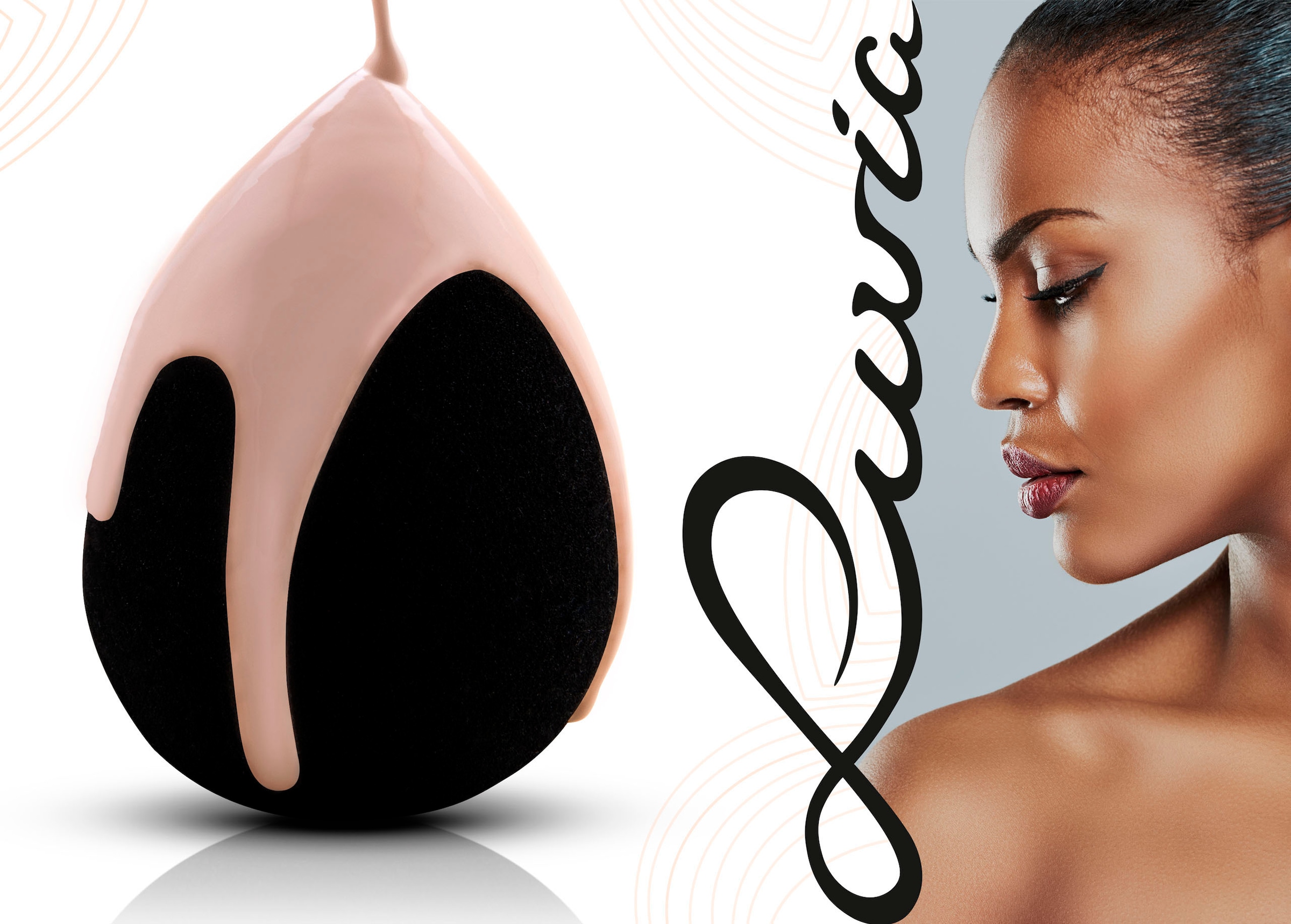 Luvia Cosmetics Make-up Schwamm Sponge Blending online kaufen »Make-up (2 UNIVERSAL Set-Black«, | tlg.)