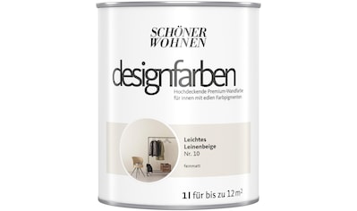 SCHÖNER WOHNEN-Kollektion Wand- und Deckenfarbe »Designfarben«, (1), 1 Liter, Leichtes... kaufen