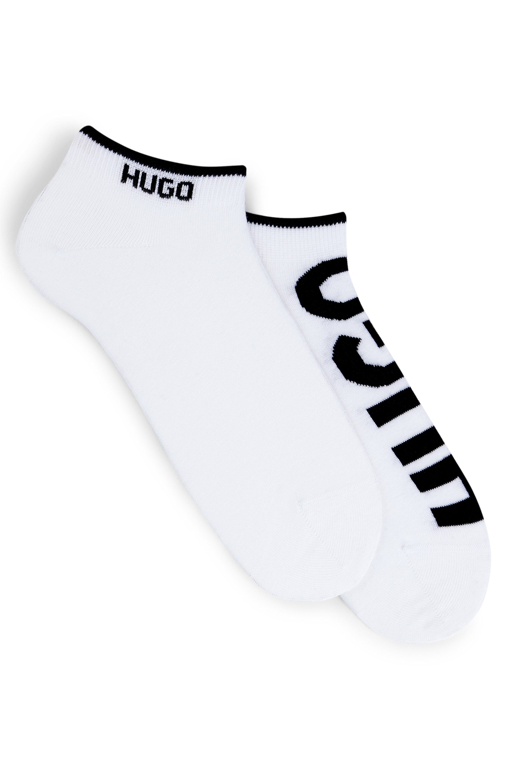 BOSS Businesssocken »2P AS Logo CC«, (Packung, 2 Paar, 2er Pack), mit großem HUGO Logo-Schriftzug