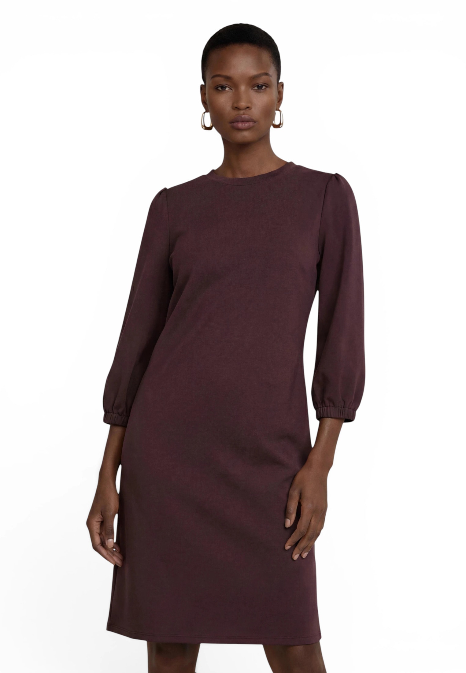 Zero Sweatkleid »Sweatkleid mit 3/4 Arm«