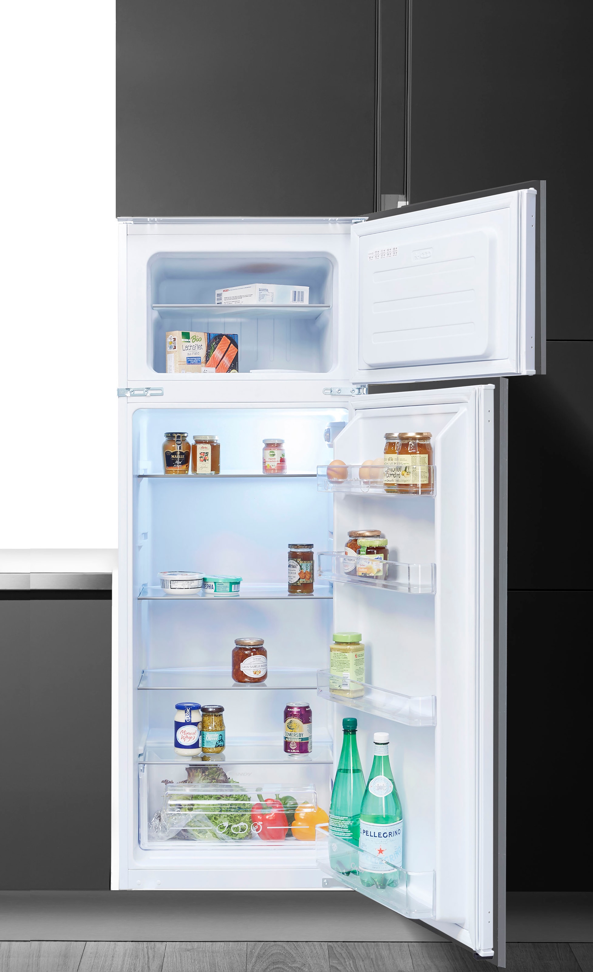 Candy Einbaukühlschrank »CFBD 2450/5E«, CFBD 2450/5E, 144,6 cm hoch, 54 cm  breit mit 3 Jahren XXL Garantie | Kühlschränke