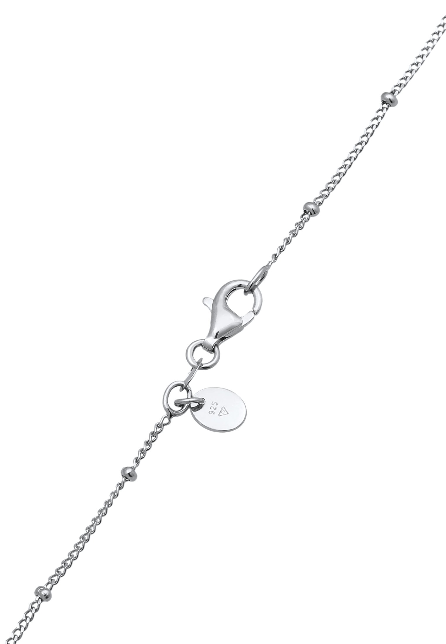 Elli Premium Lange Kette »Halskette Süßwasserzuchtperle Kugelkette 925 Silber«