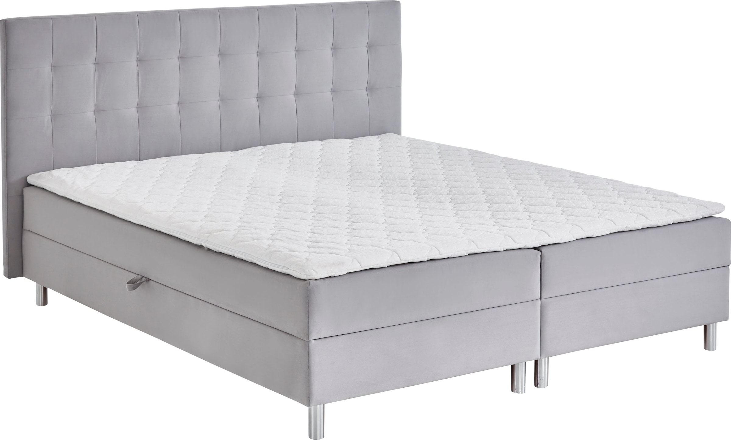 ATLANTIC home collection Boxbett »Holly«, mit Taschen-Federkernmatratze und Topper, wahlweise mit Bettkasten