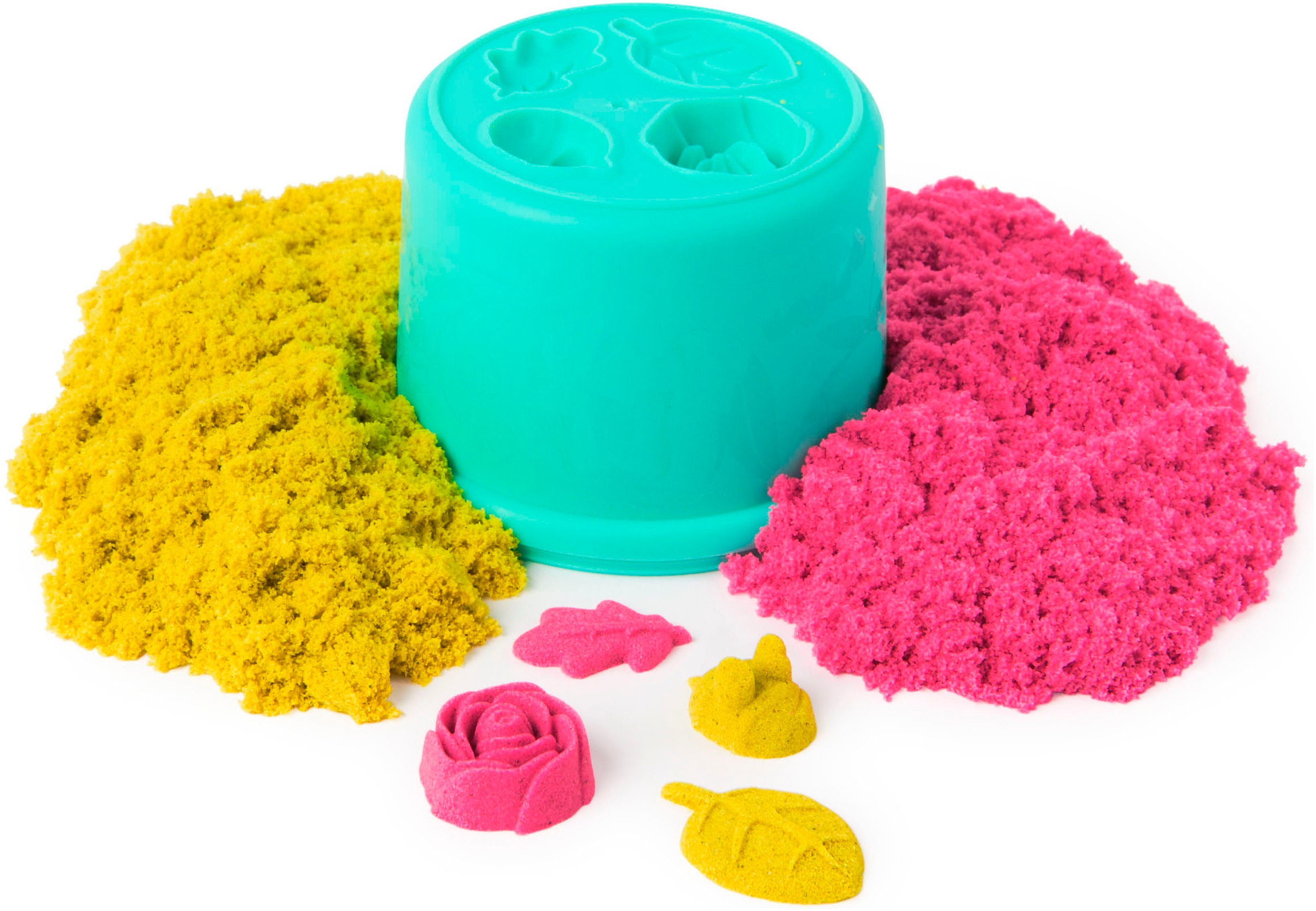 Spin Master Kreativset »Kinetic Sand - Squish Blumen Set«