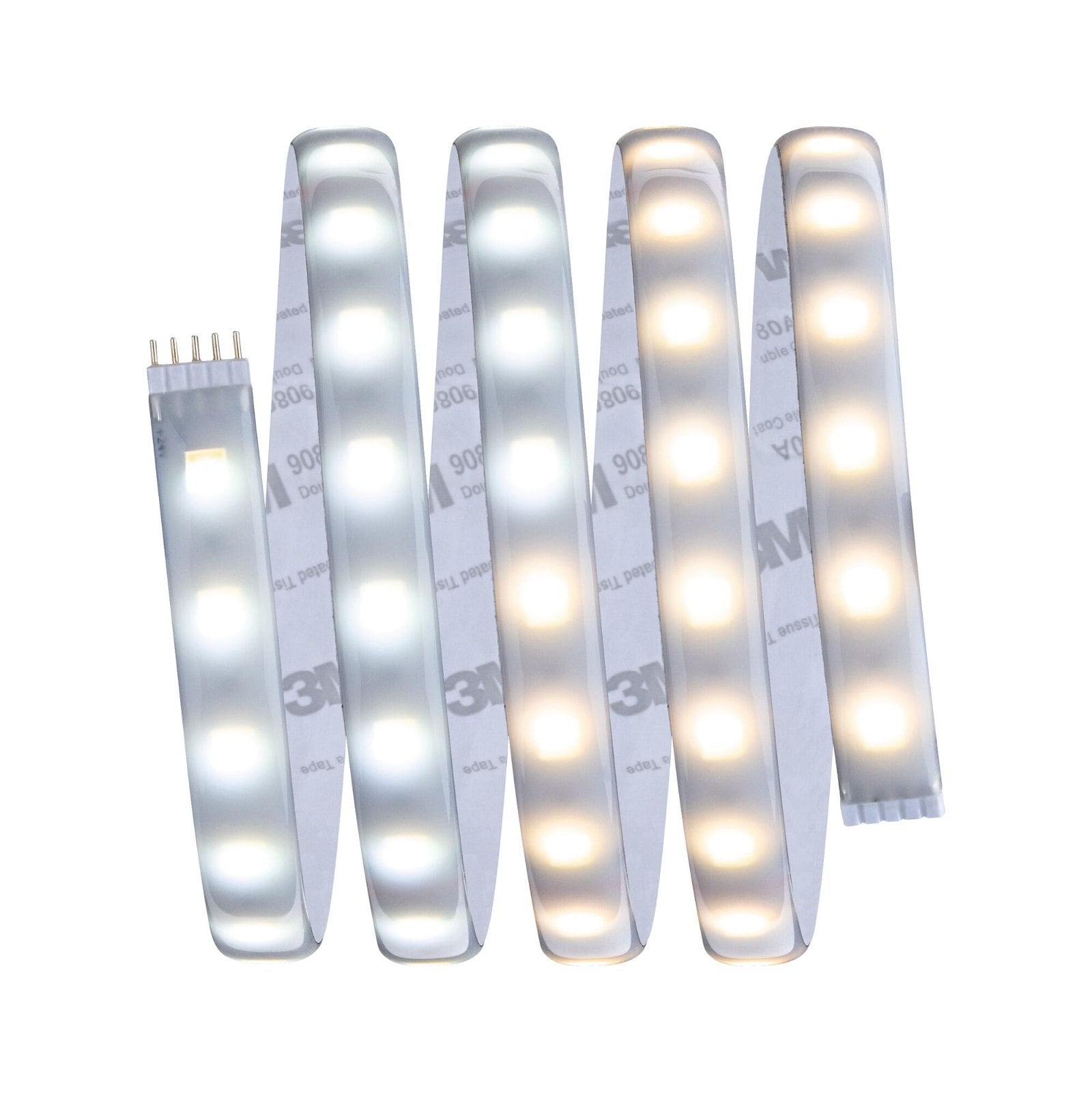 Paulmann LED-Streifen »MaxLED 500 Basisset 1,5m 10W 230/24V 20VA Silber Kunststoff«, 1 St.-flammig, IP44 Cover 2700K-6500K TunableWhite