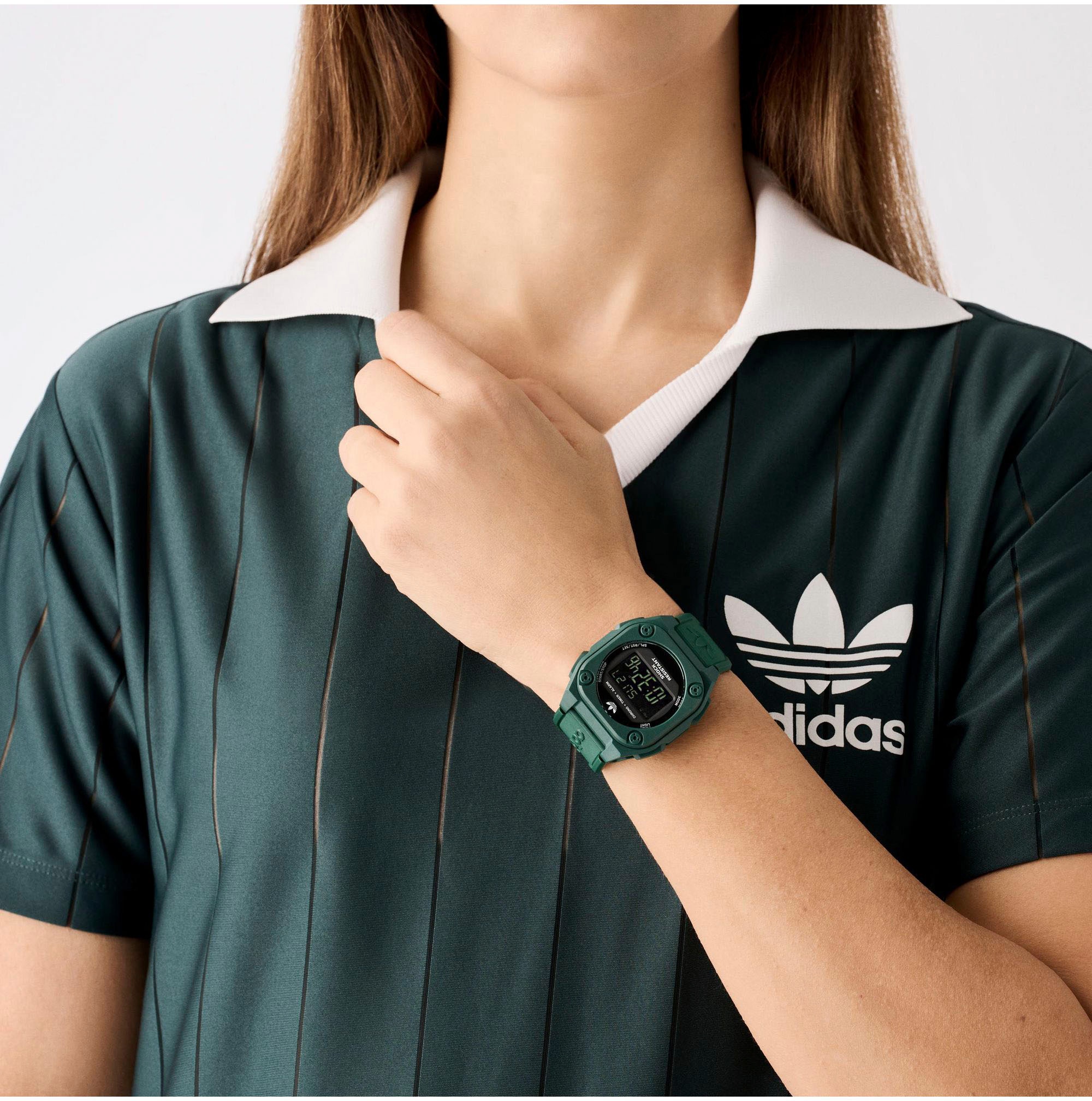 adidas Originals Chronograph »CITY TECH FOUR«, Quarzuhr, Armbanduhr, Herrenuhr, Damenuhr,Datum, Stoppfunktion,digital