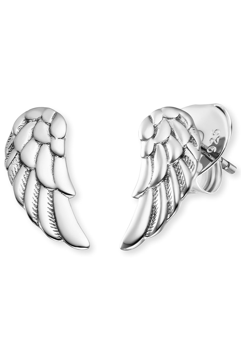 Paar Ohrstecker »Schmuck Geschenk, Engelsflügel, ERE-FLYWING-ST«, Designed in Germany,...