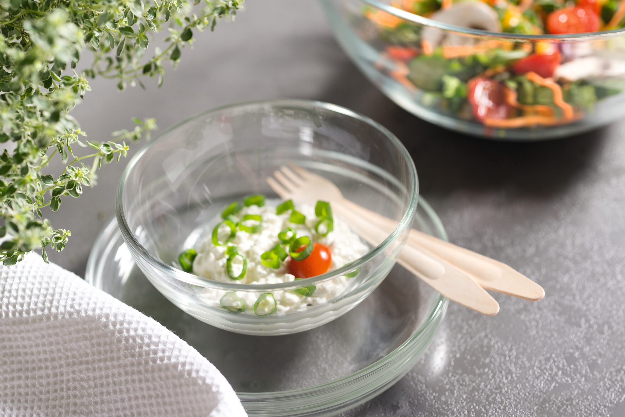 LEONARDO Schale »CUCINA, 14 cm, 6er-Set«, 6 tlg., aus Glas, Spülmaschinengeeignet