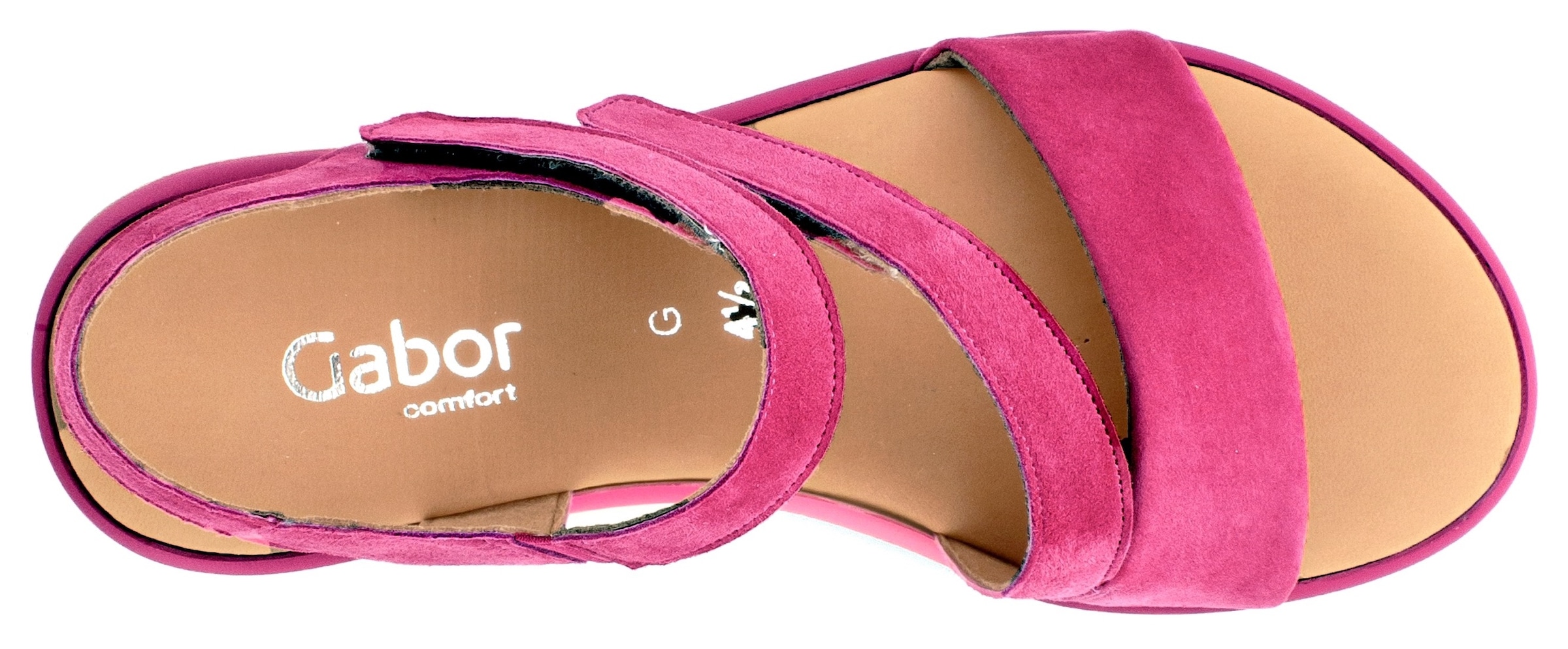 Gabor Sandalette »RHODOS«, Sommerschuh, Sandale, Keilabsatz, aus der TV-Werbung, Weite G