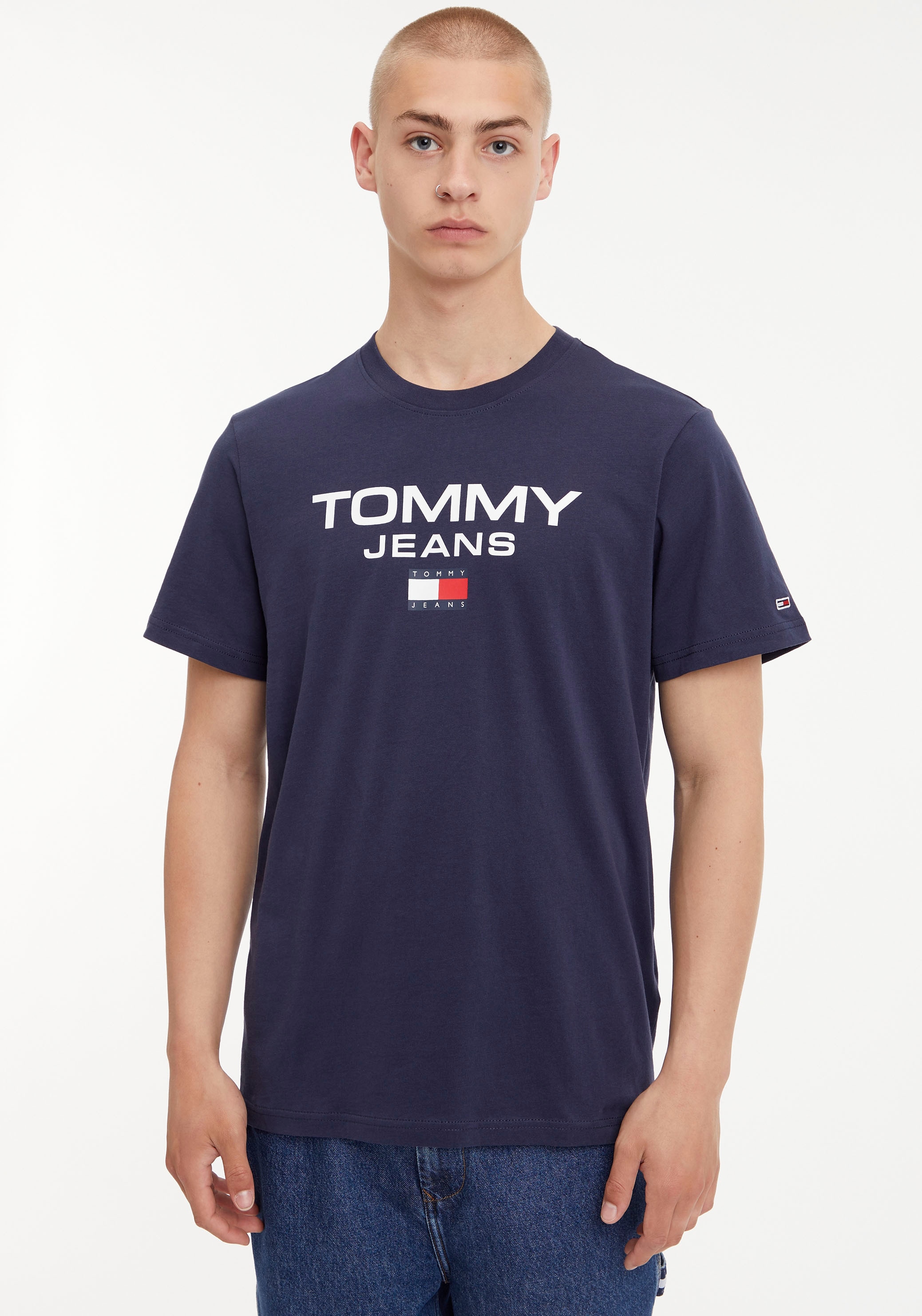 ♕ »TJM ENTRY Logodruck TEE«, Tommy mit T-Shirt Jeans bei REG