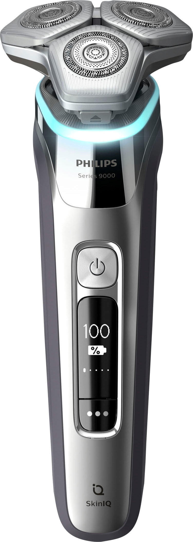 Philips Elektrorasierer »Shaver Series XXL 3 SkinIQ mit ausklappbarer Technologie Jahren S9974/35«, und Etui, Ladestand mit Garantie 9000 Präzisionstrimmer