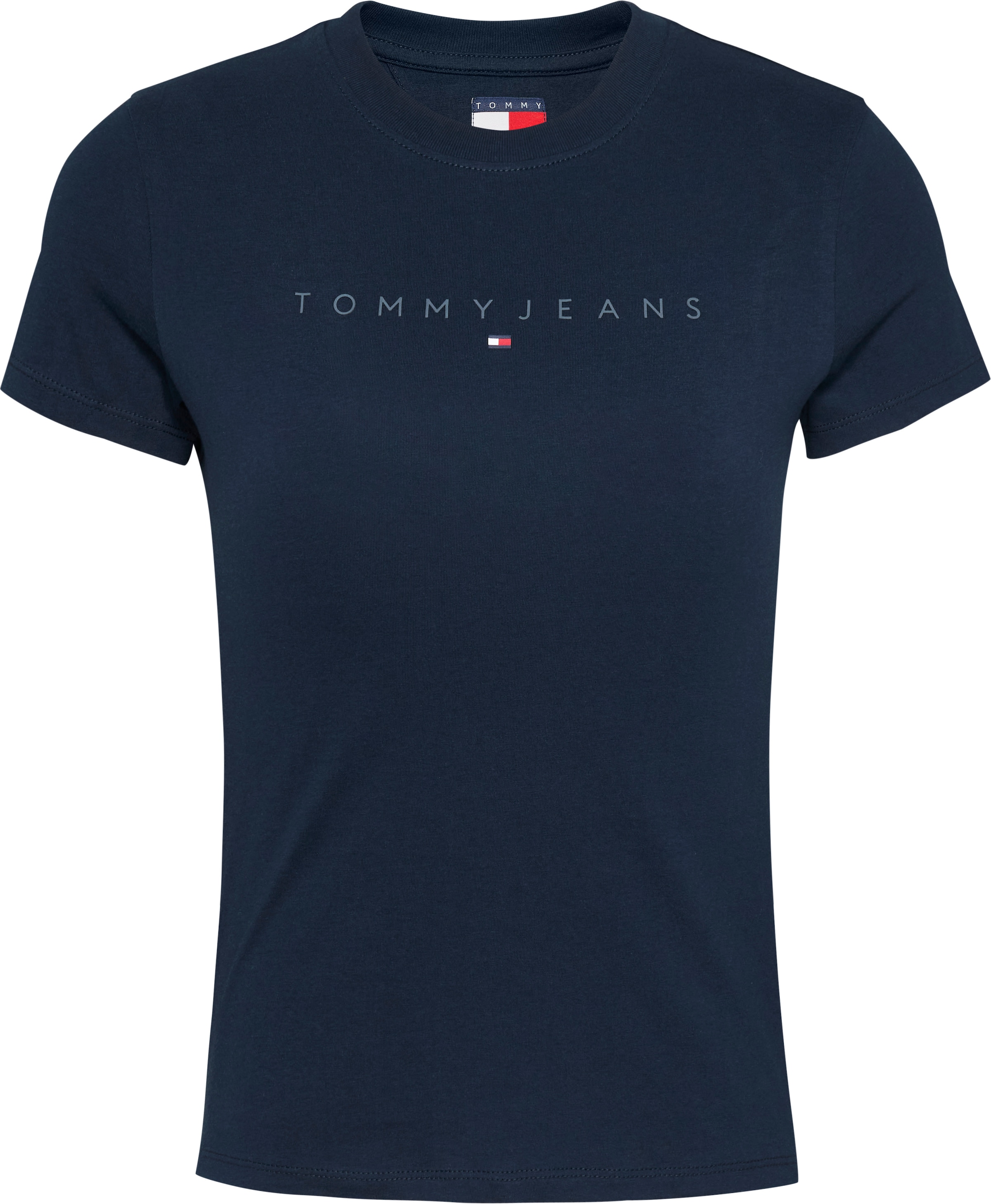 Tommy Jeans T-Shirt »TJW SLIM TONAL LINEAR TEE EXT«, mit Logoschriftzug