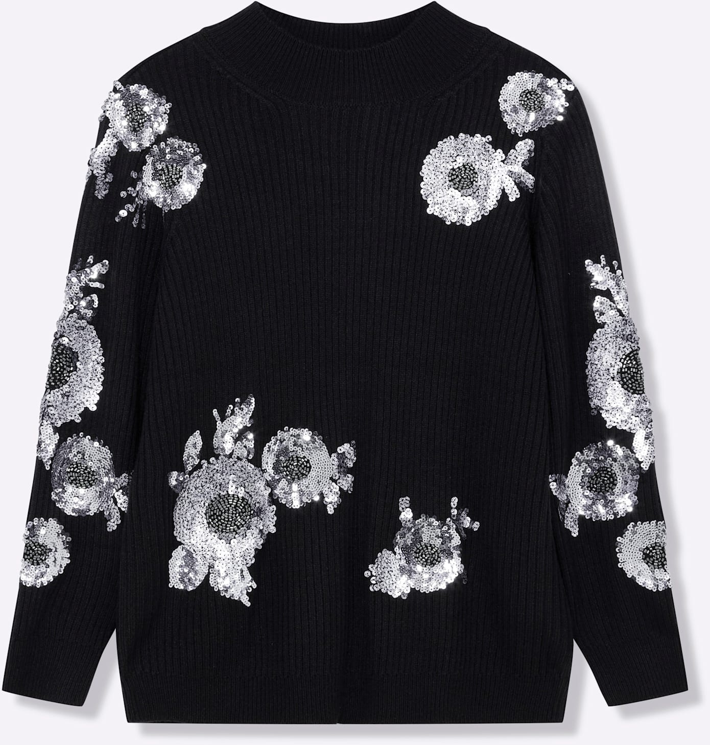 sheego by Joe Browns Stehkragenpullover »Pullover«