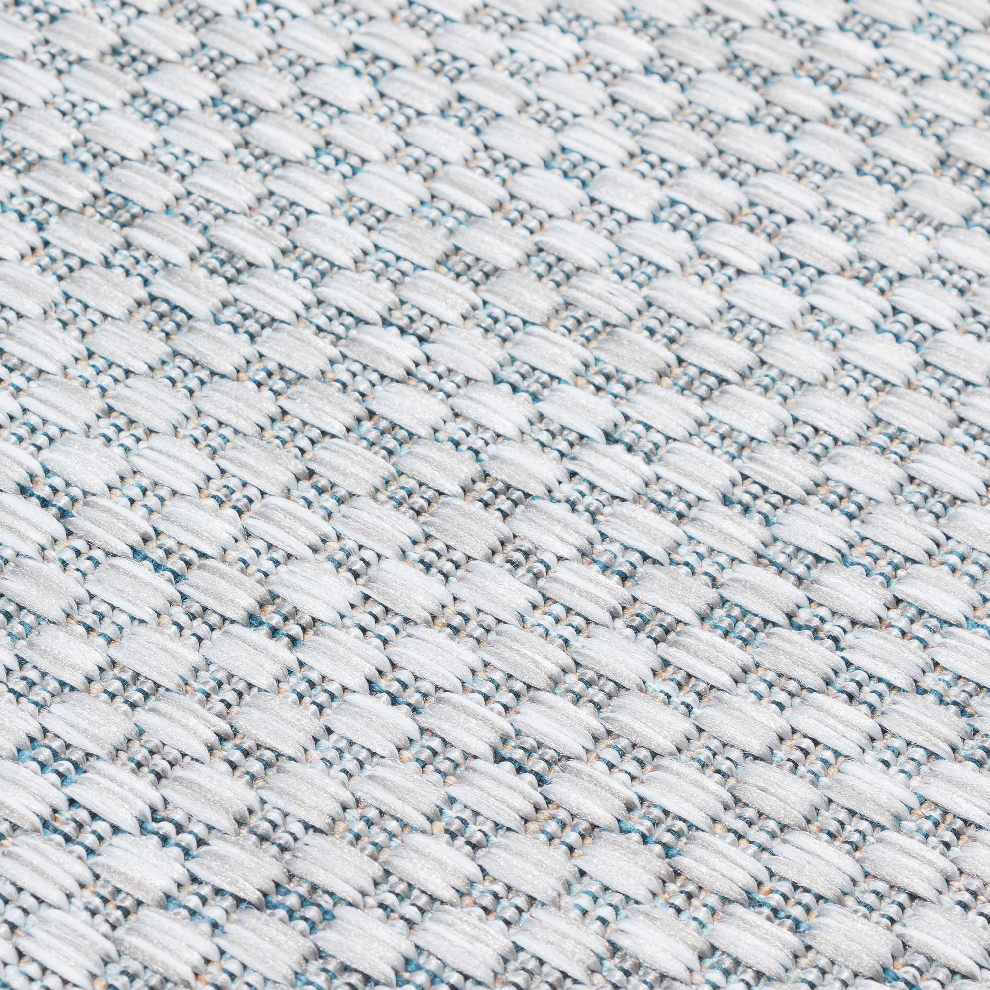 Sanat Teppich »Melissa 8000«, rechteckig, 10 mm Höhe, Kurzflor, In -und Outdoor geeignet, Außenbereich, Wohnzimmer