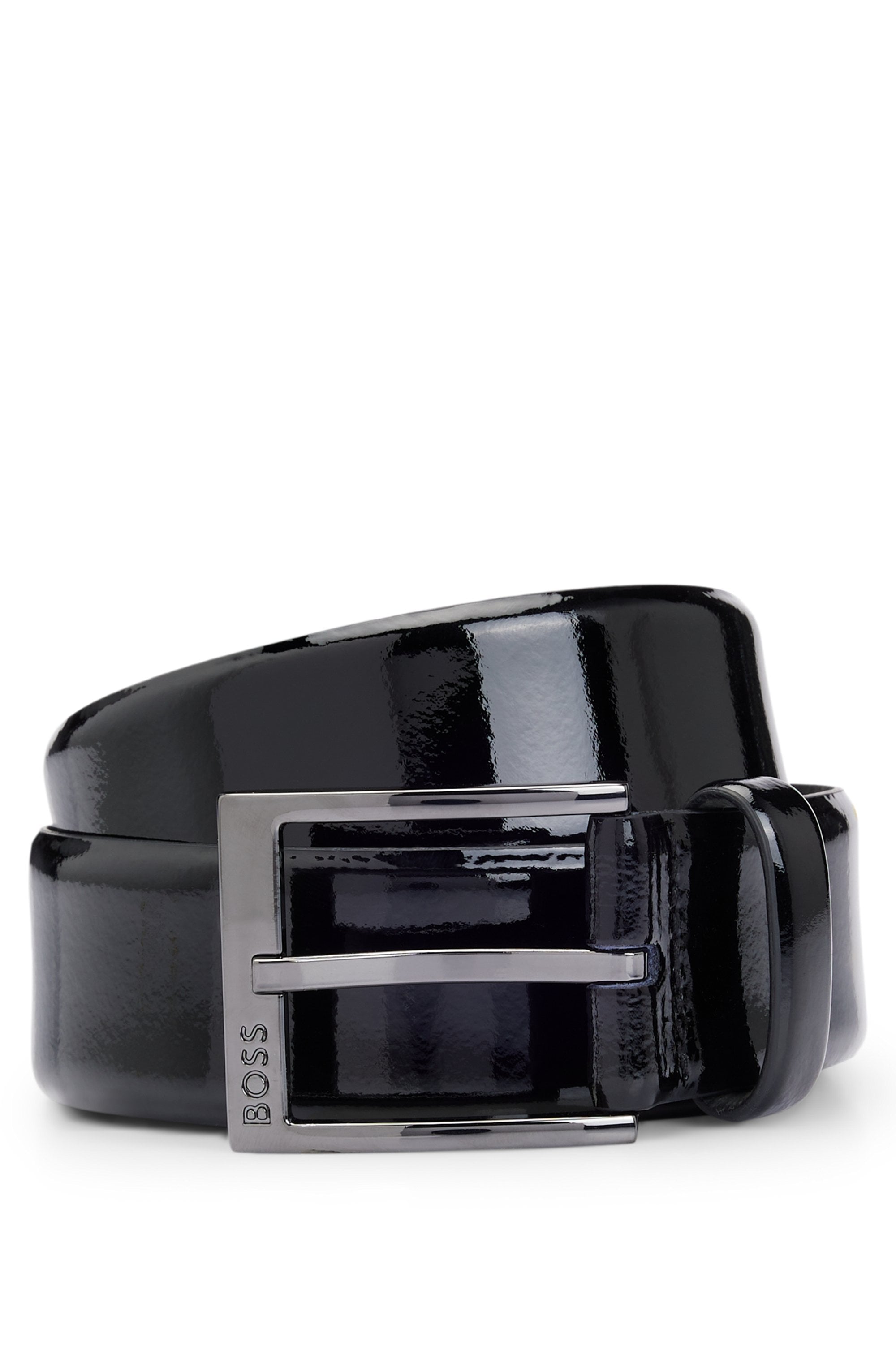 BOSS Ledergürtel »Elloy-PC-An_Sz35« mit dezenter Boss-Prägung auf der Schließe