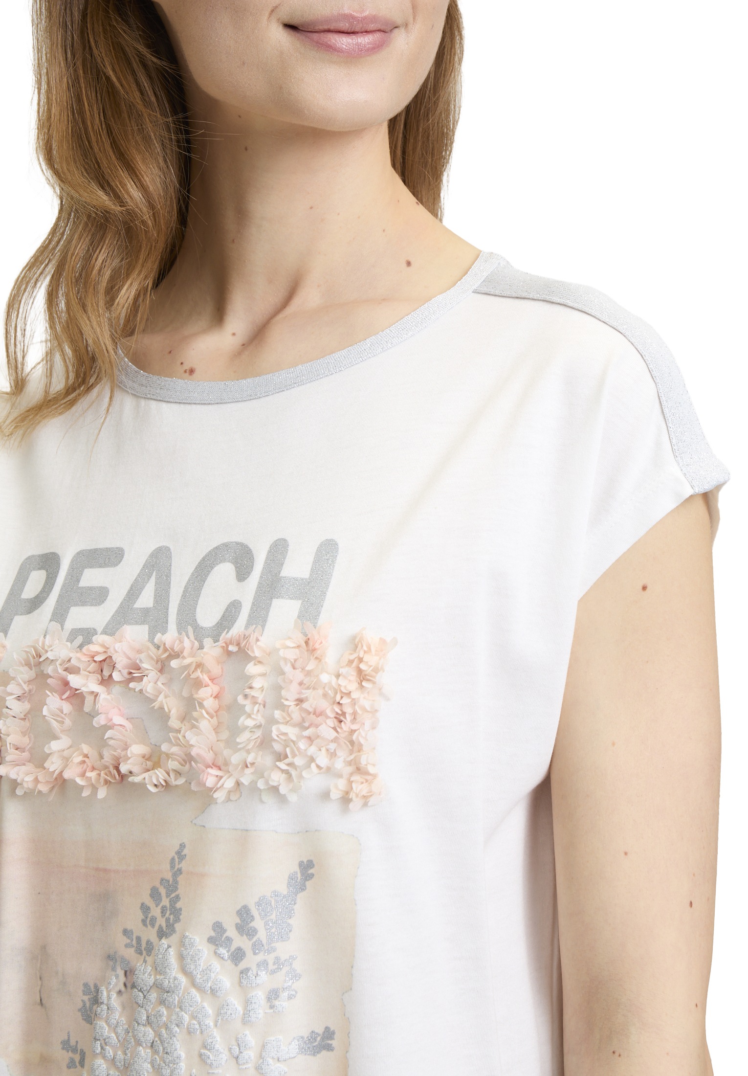 Cartoon Kurzarmshirt »Rundhals-Shirt mit Placement«