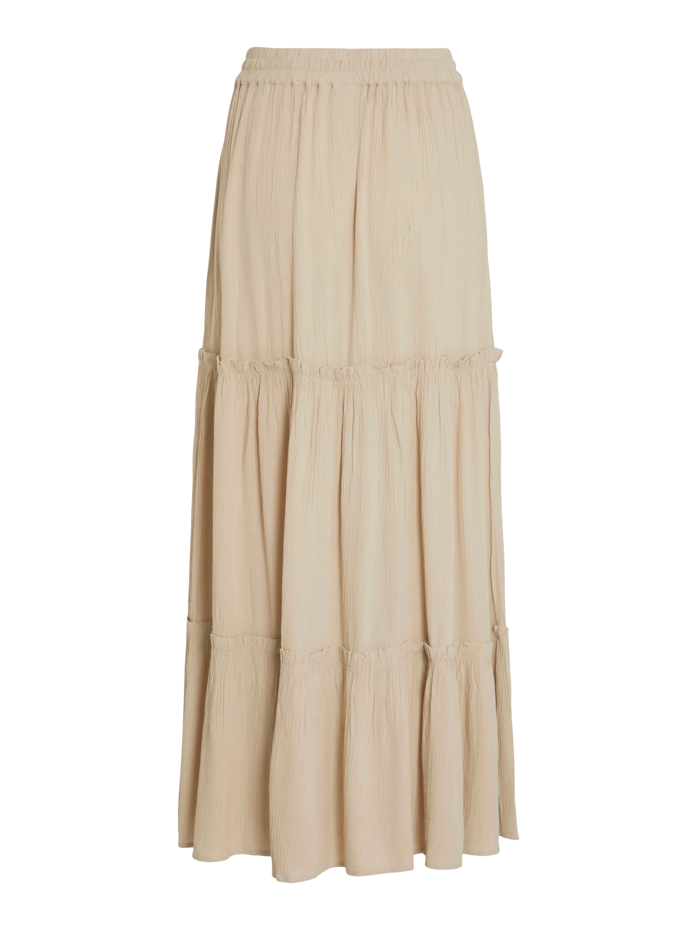 Vila Maxirock »VIMESA HW MAXI SKIRT - NOOS« mit Rüschen