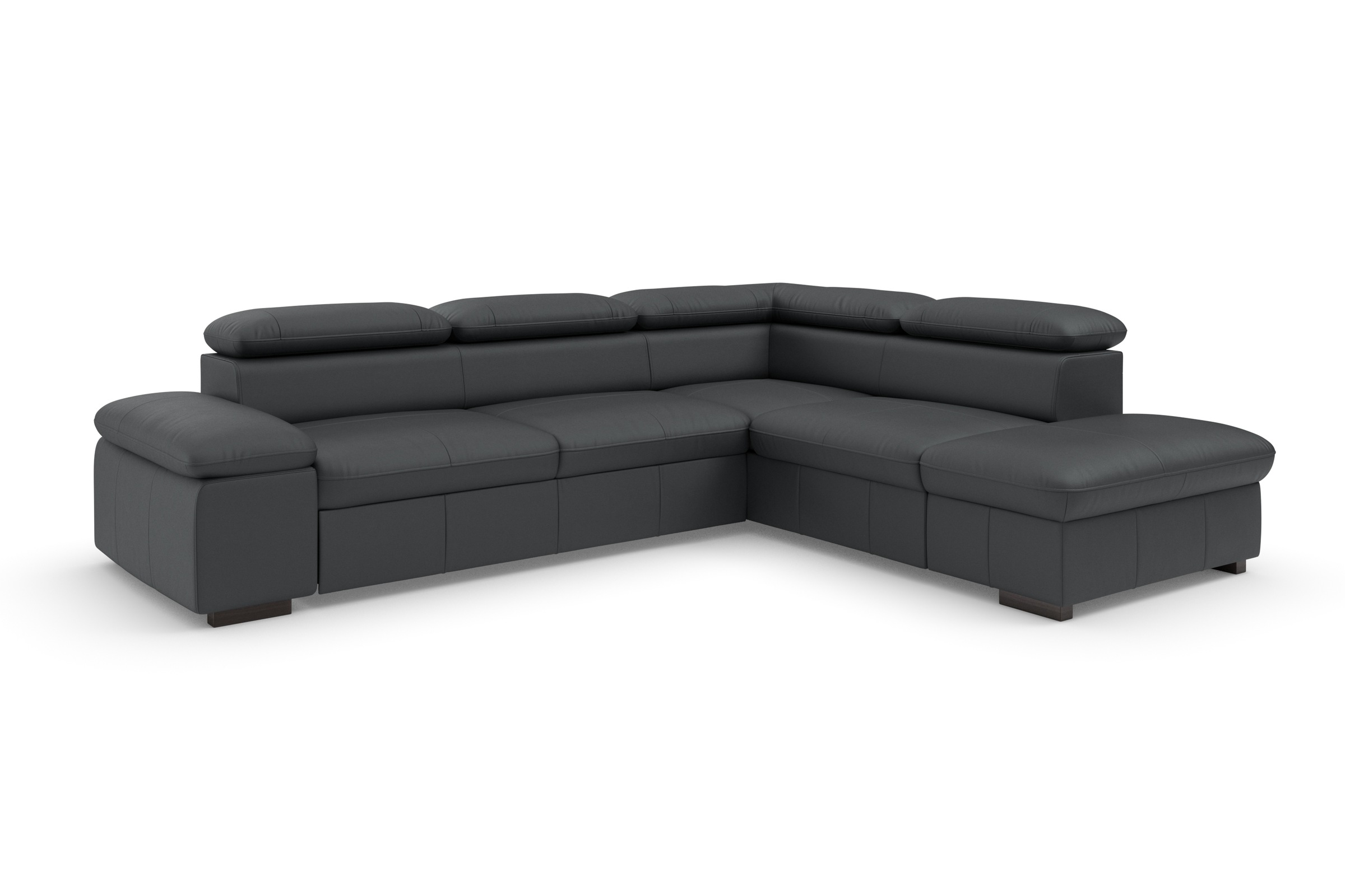 Home affaire Ecksofa »Alberto L-Form«, mit Kopfteilverstellung, wahlweise mit Bettfunktion