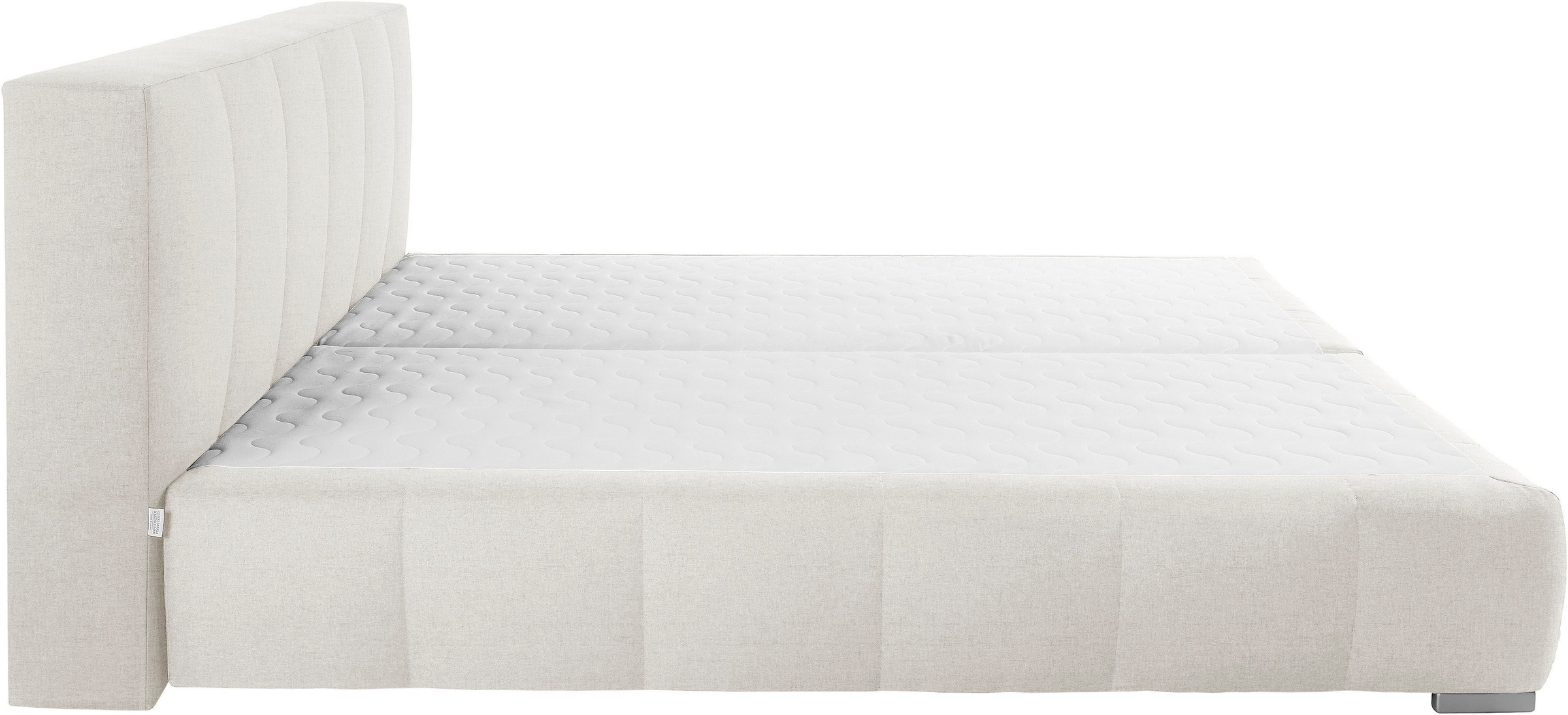 Guido Maria Kretschmer Home&Living Boxspringbett »Chelles«, inkl. Topper, in XXL- Überlänge 220 cm, Unterbox mit feine Wölbung