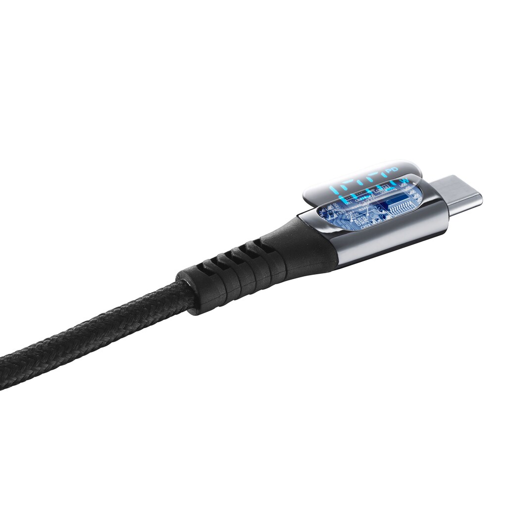 Cellularline USB-Kabel »5A Display Cable 2m USB Typ-C / Typ-C«, USB Typ C-USB Typ C, 200 cm