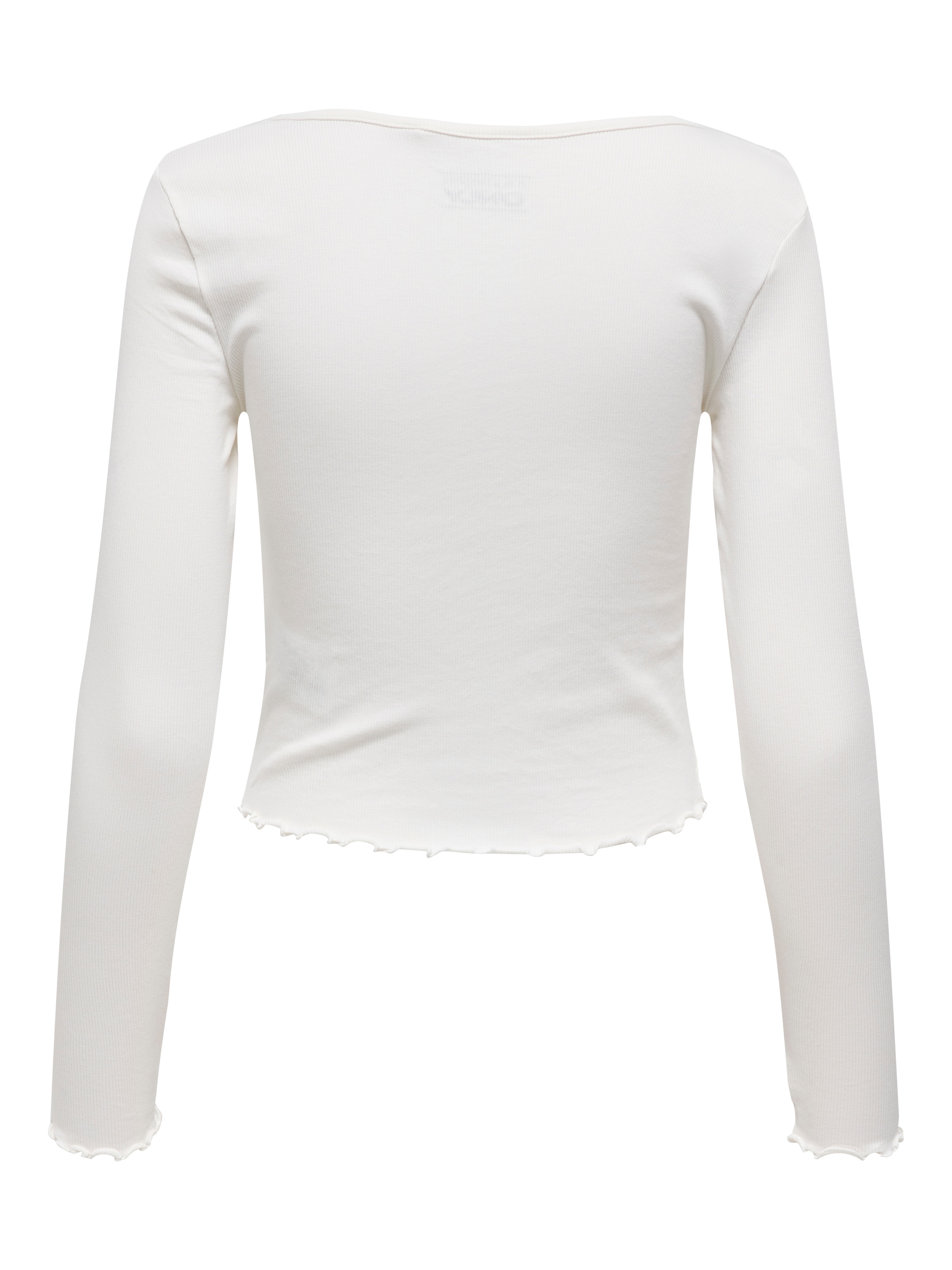 ONLY Langarmshirt »ONLBETTY L/S V-NECK TOP CC JRS«