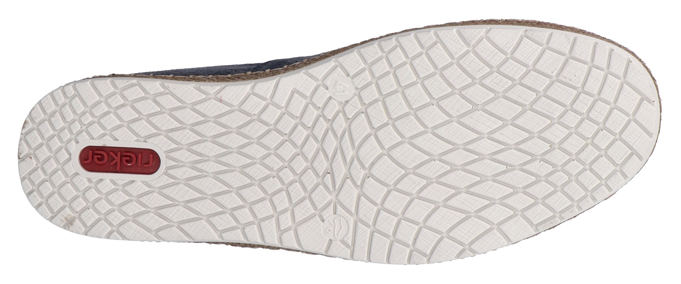Rieker Slipper  , Schlupfschuh, Casual-Slipper, Mokassin mit Perforation