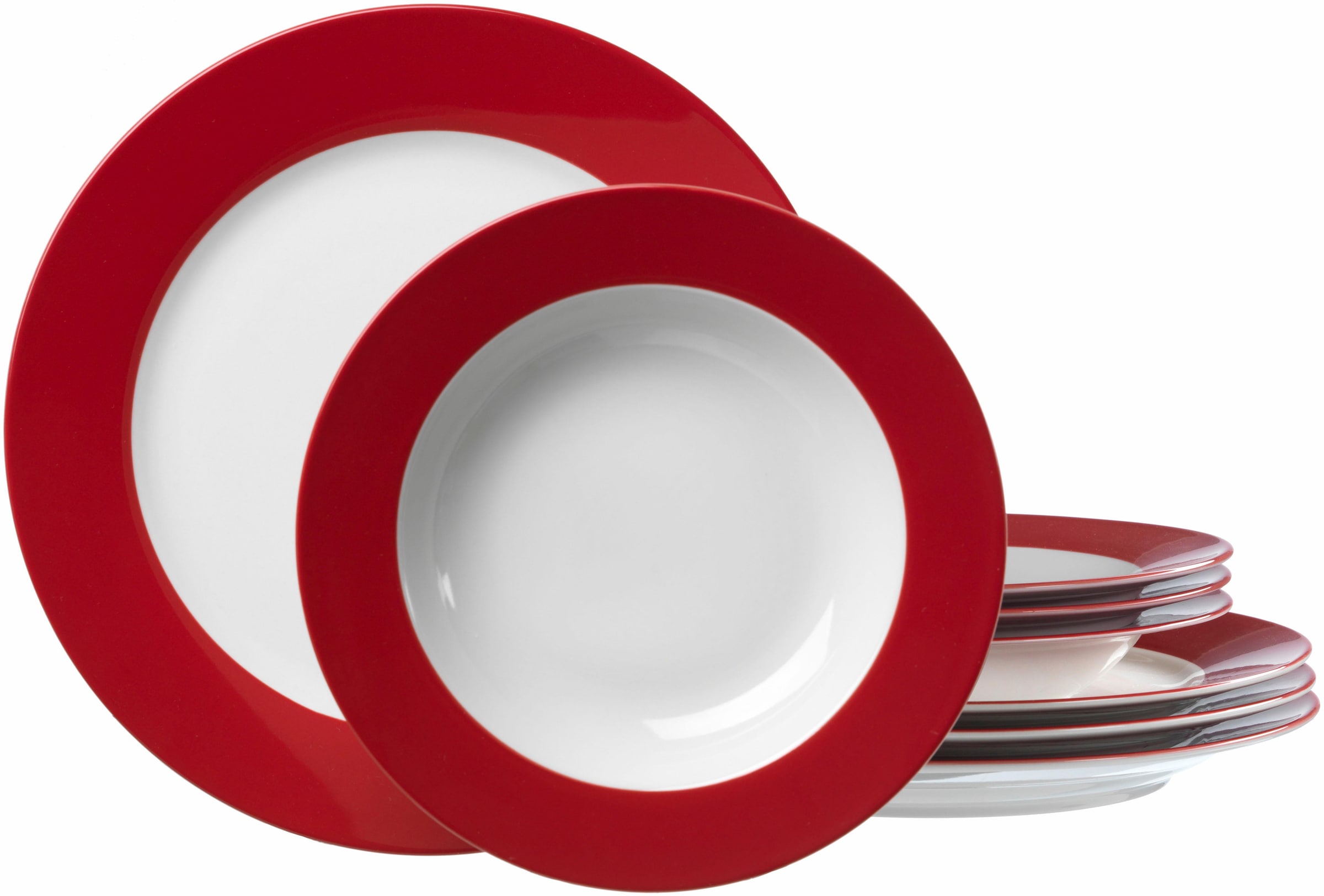 Geschirr & Porzellan in Rot Universal Raten günstig ▻ kaufen auf