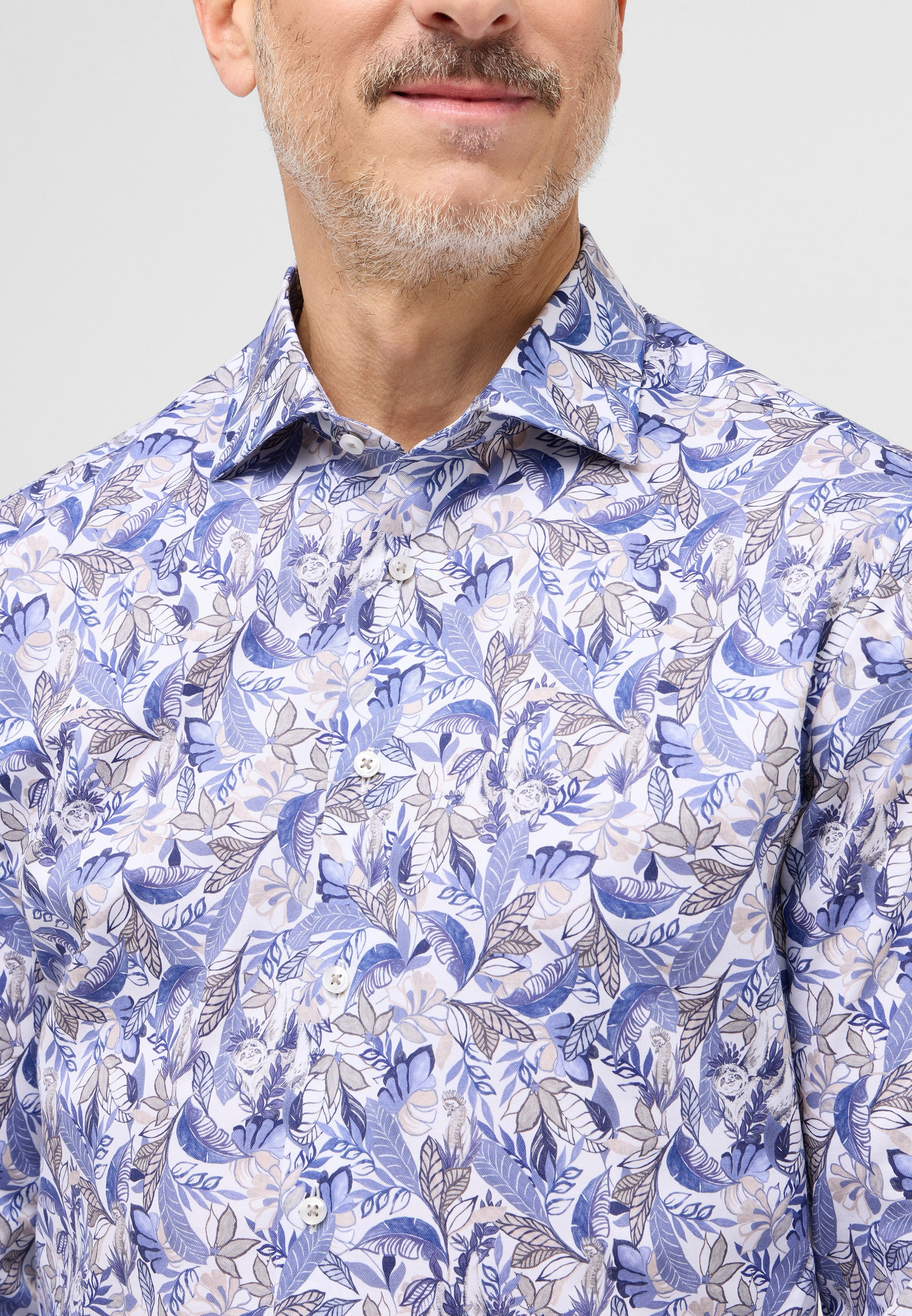 Eterna Langarmhemd »SLIM FIT«, NON IRON (bügelfrei)