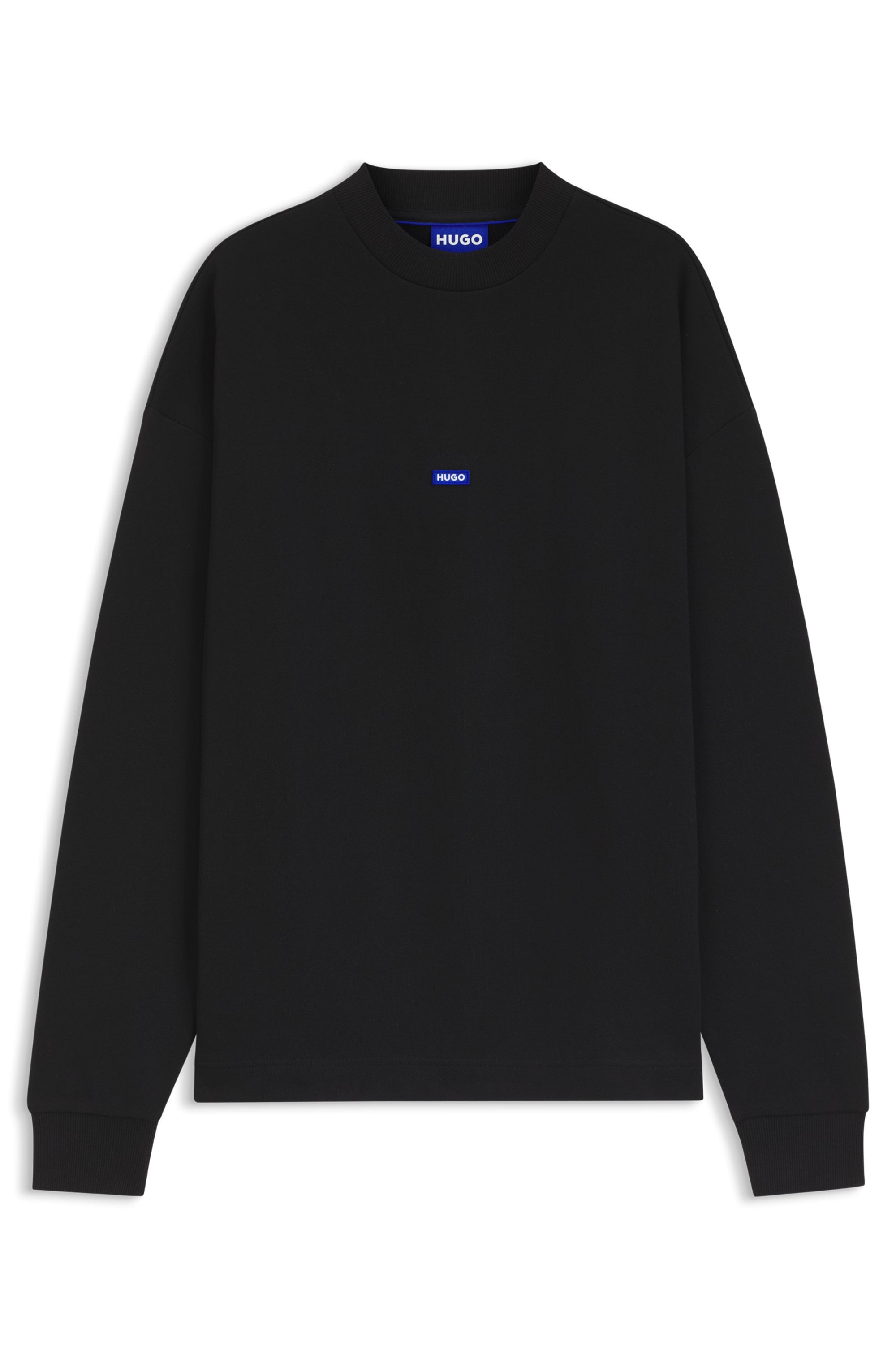 HUGO Blue Sweatshirt »Nedro«, Rundhalsausschnitt, Regular Fit,  Logo-Patch

