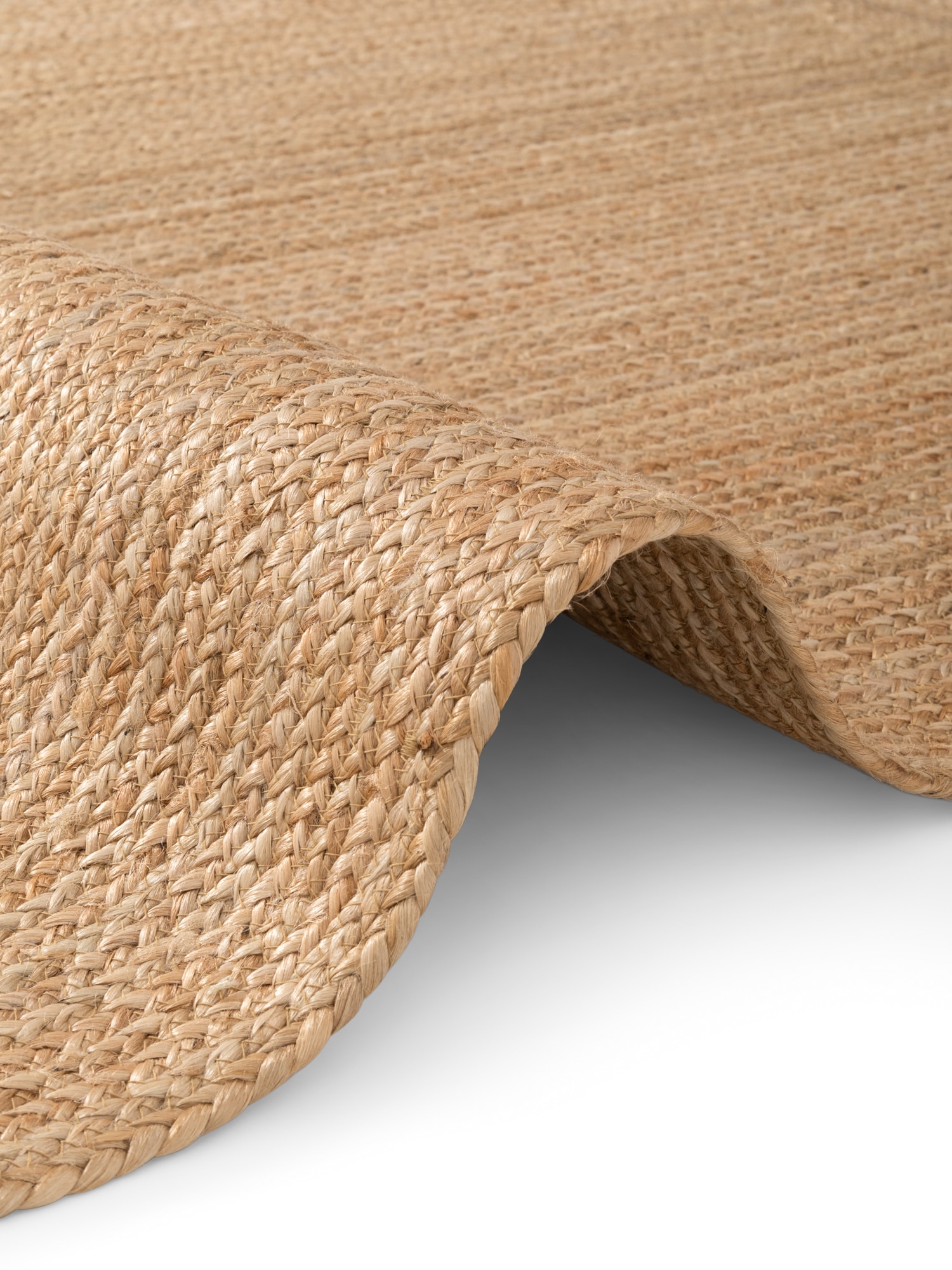 HANSE Home Teppich »Sharmila Juteteppich«, rechteckig, 9 mm Höhe, 100% Jutefaser, Natur, Wohnzimmer, Esszimmer, Flur, Boho, Skandi