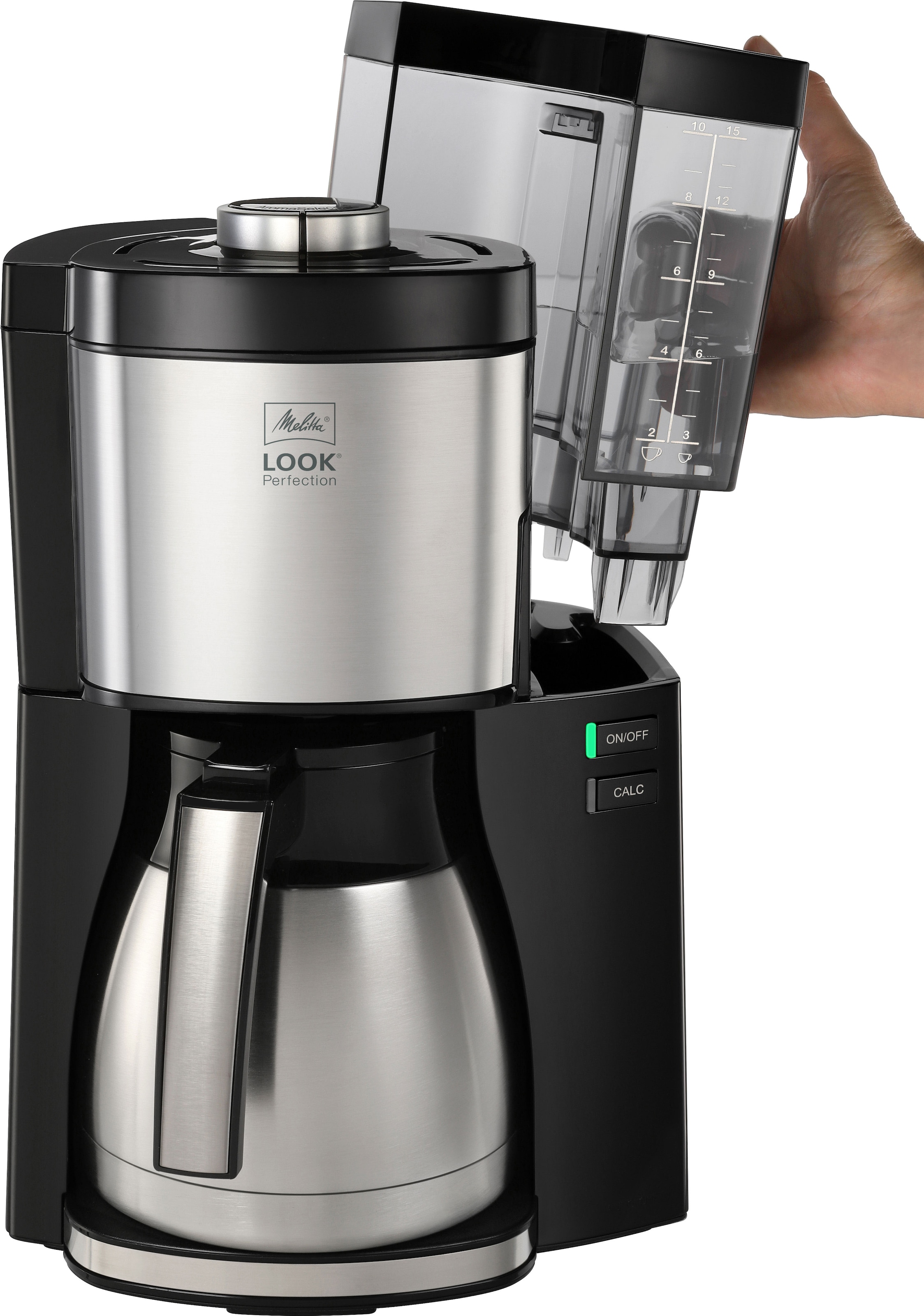 Melitta Filterkaffeemaschine »Look® Therm Perfection 1025-16«, 1,25 l Kaffeekanne, Papierfilter, 1x4