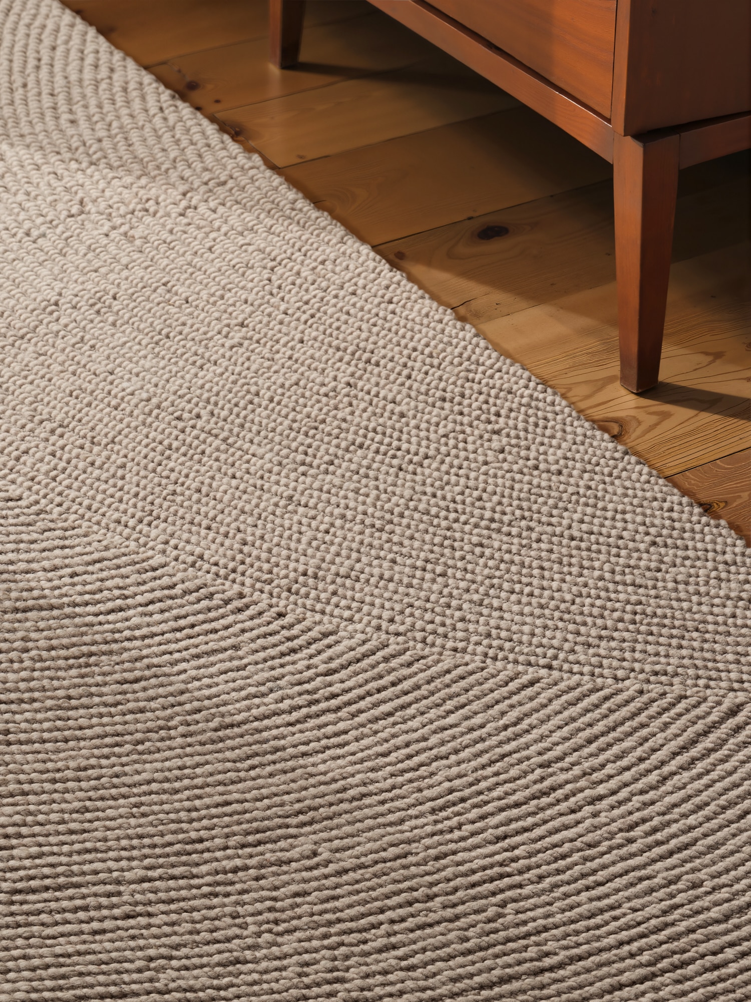 HANSE Home Wollteppich »Eleni«, rechteckig, 18 mm Höhe, Handgetuftet, Wolle, Natur, Wohnzimmer, Schlafzimmer, Skandi, Hygge