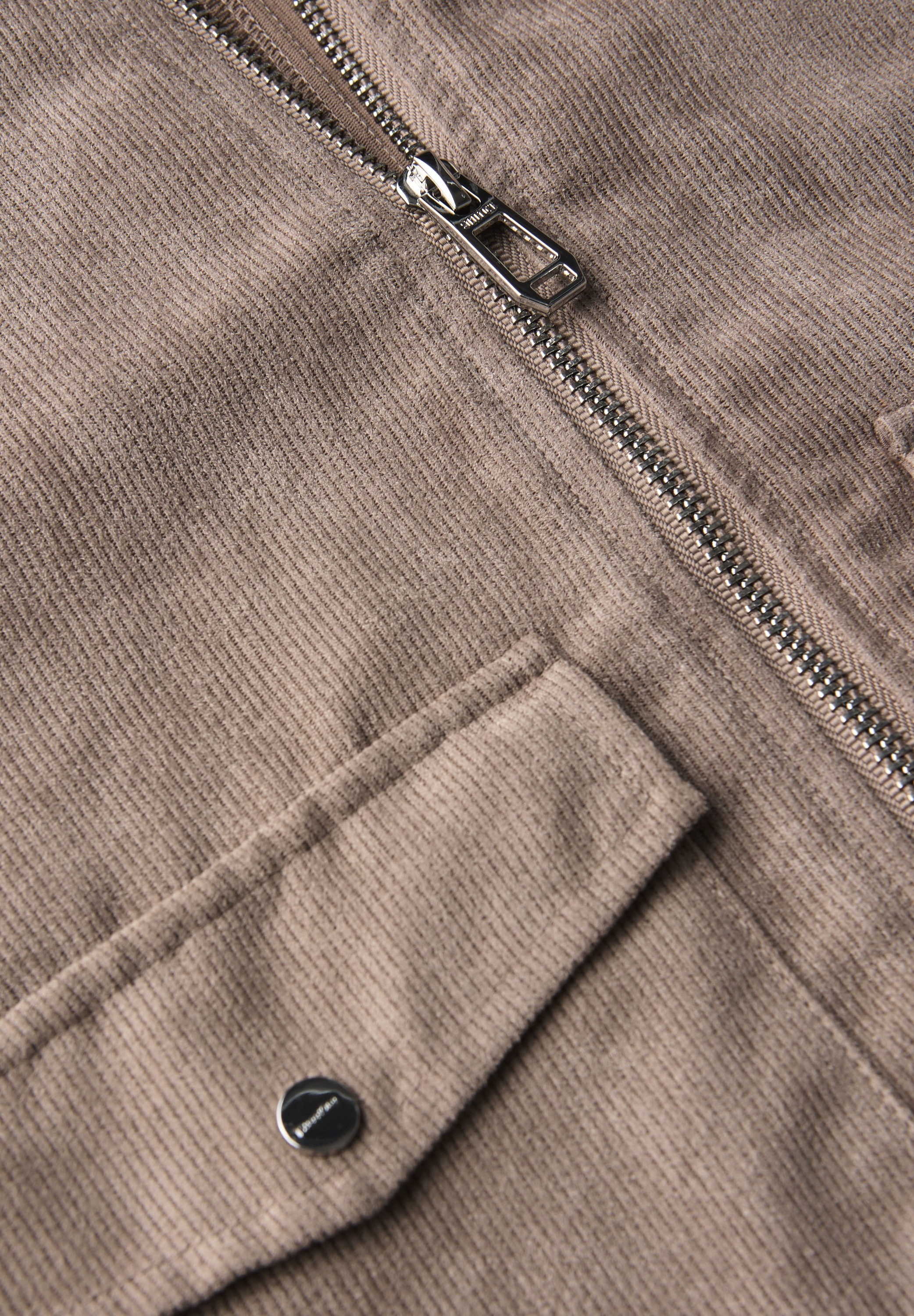 STREET ONE Cordjacke, mit Zipper
