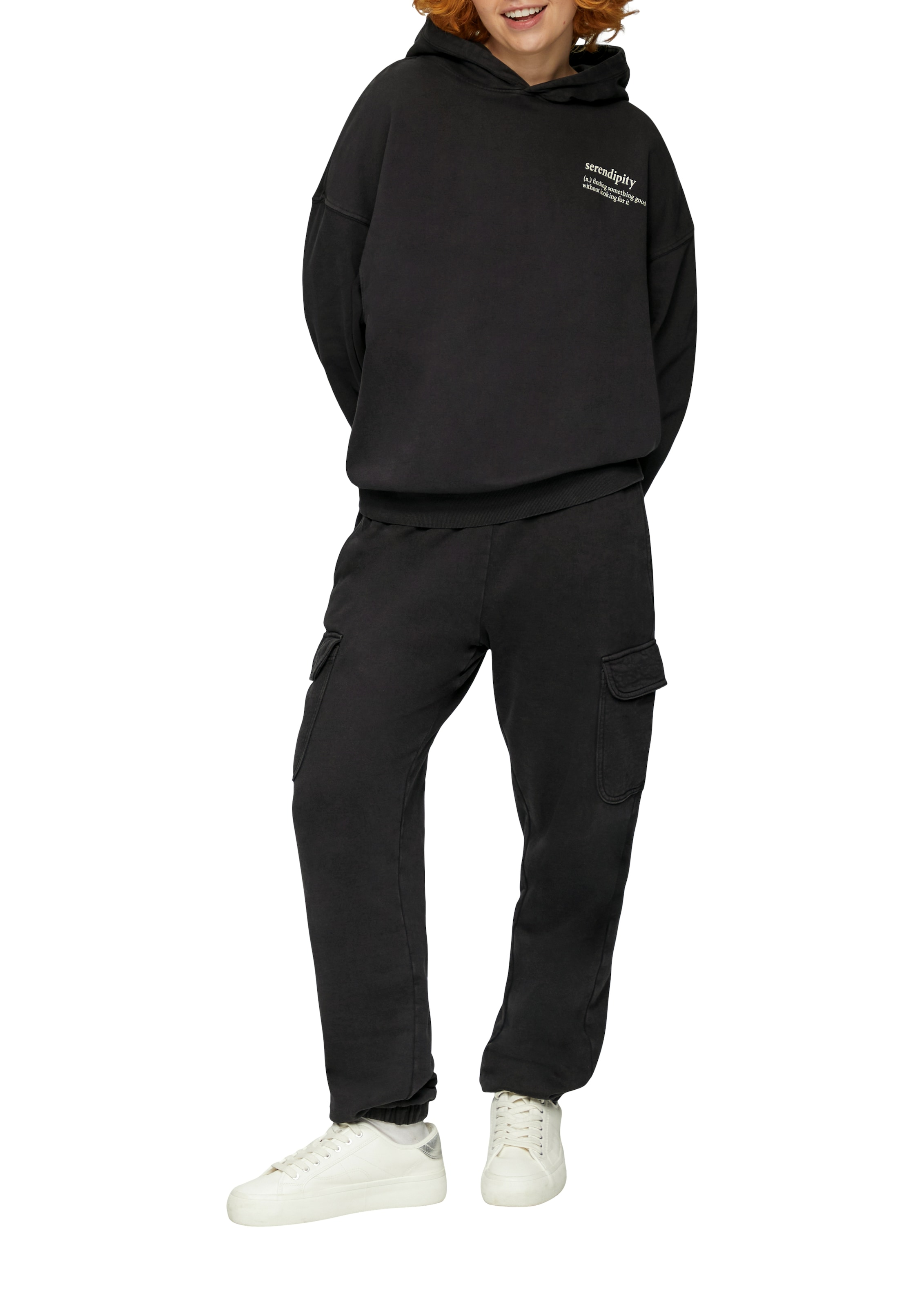 QS Hoodie , mit Kapuze
