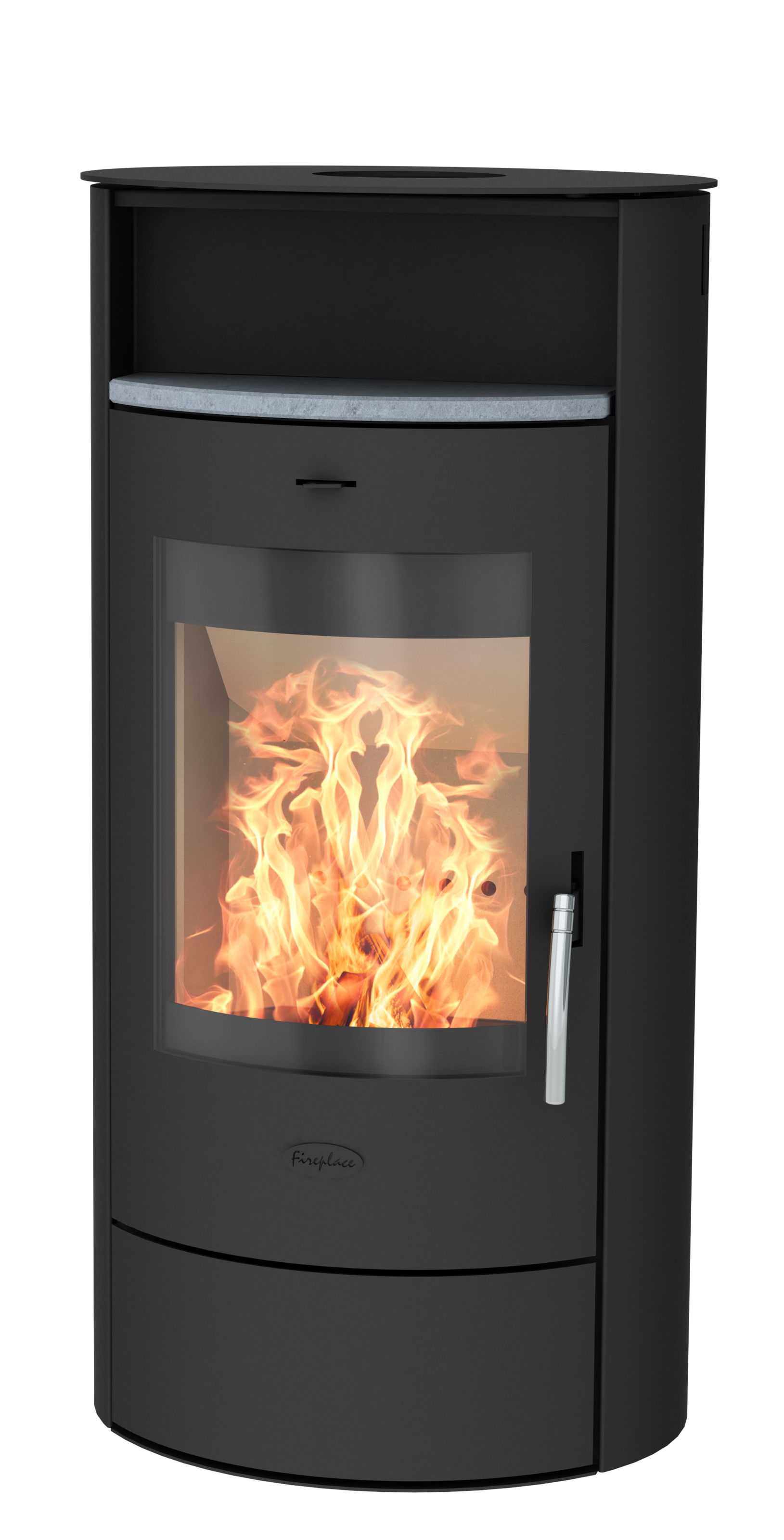 Fireplace Kaminofen »Heathus Piacenza Stahl«, Warmhaltefach