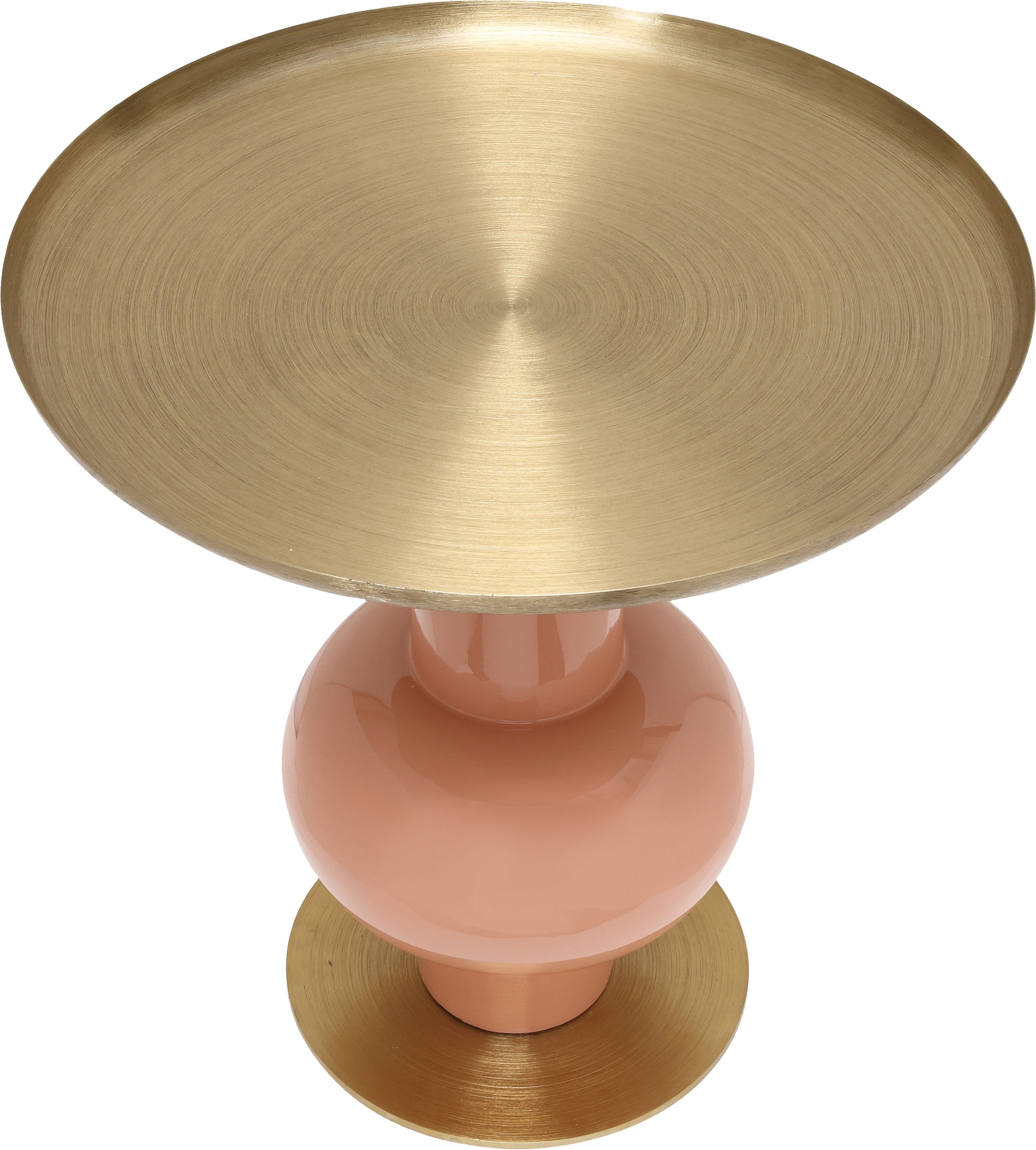 Kayoom Beistelltisch »Art Deco 2225, Beistelltisch aus Eisen, dekoratives Design«, (1 St.), Handarbeit, lackierter Tisch mit Metalleffekten, dekorativ