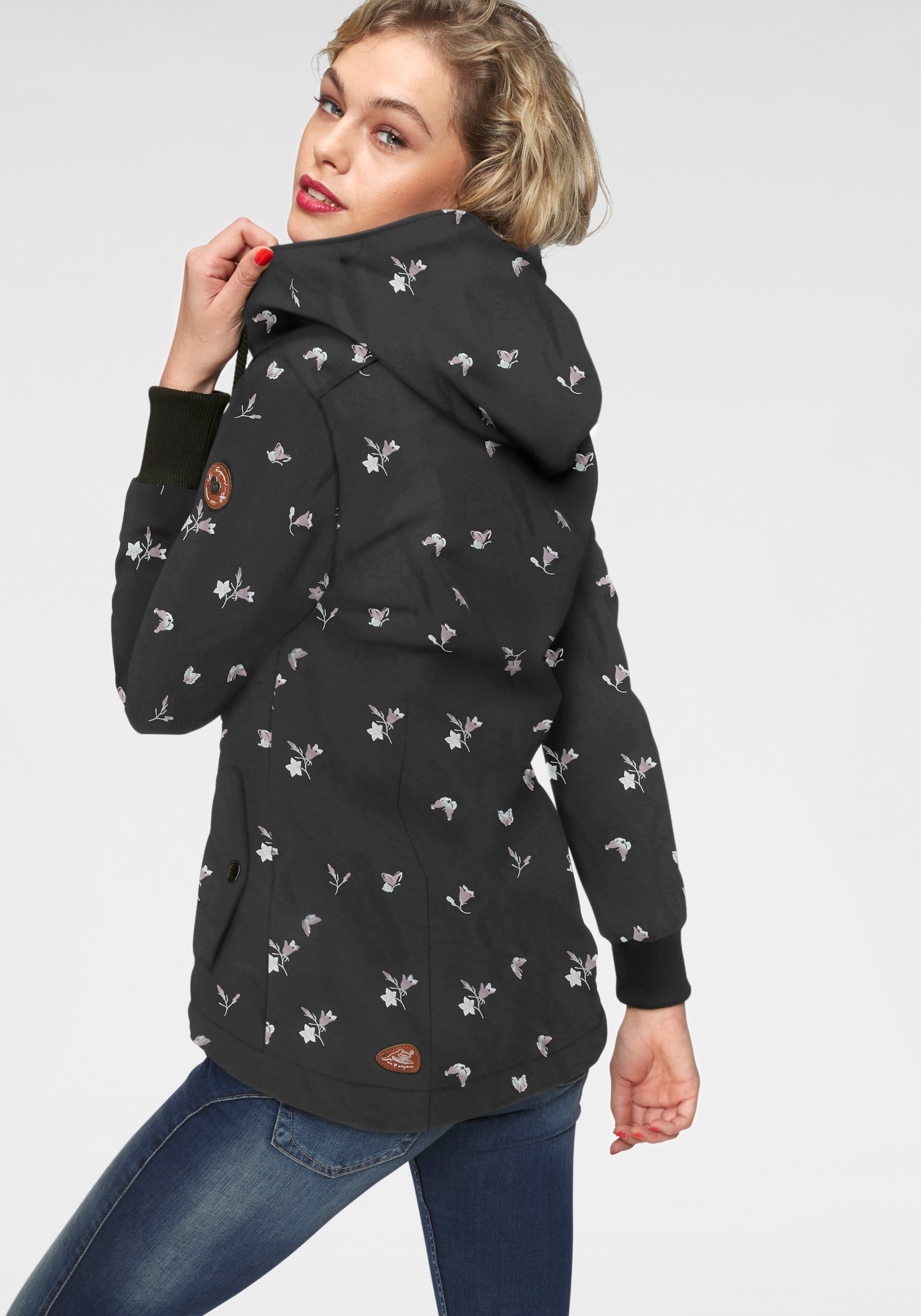 Ragwear Outdoorjacke »DANKA« mit Kapuze Urban Streetwear- Übergangs-Style mit Kapuze