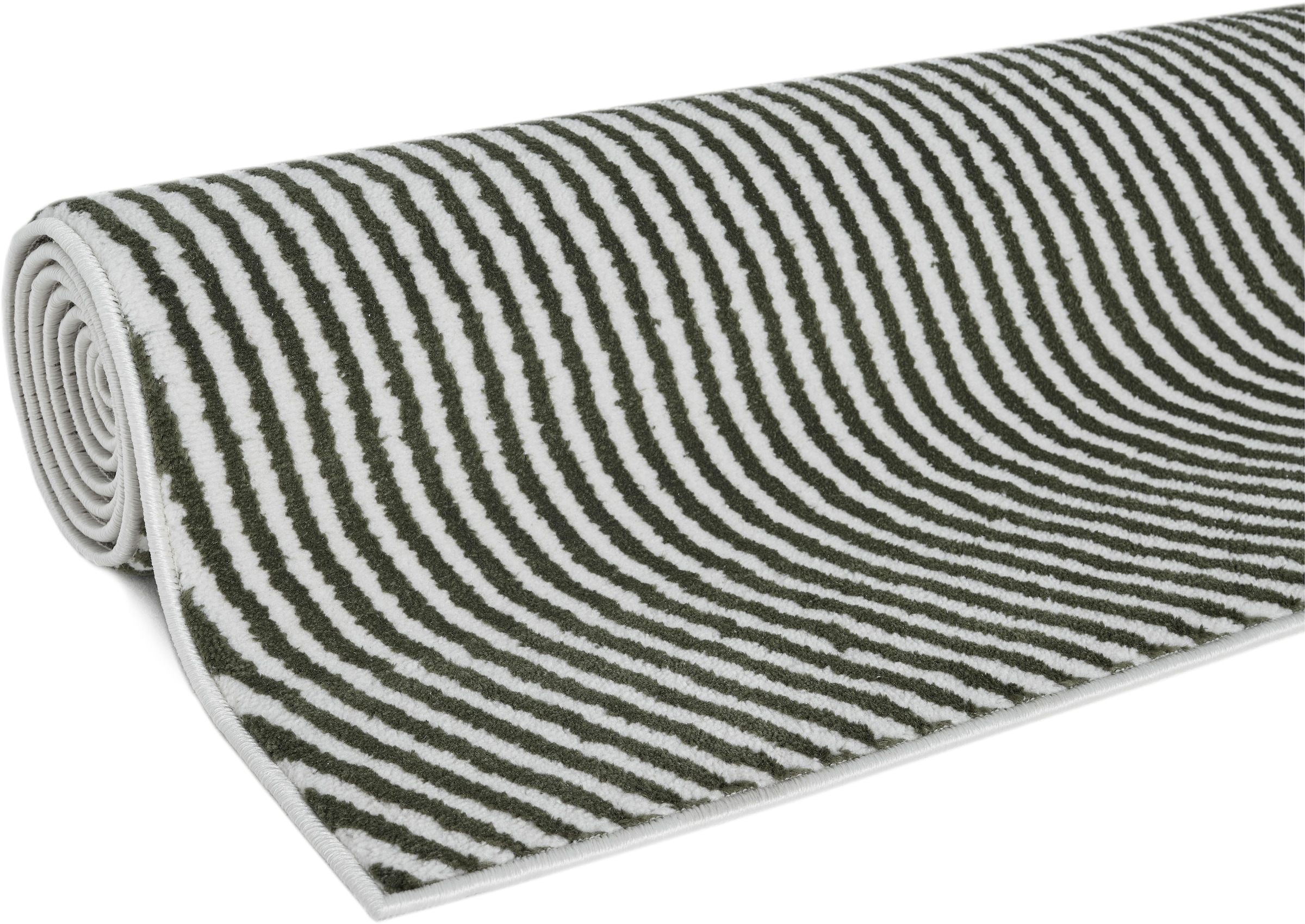 OTTO home Teppich »Bentori, Hoch-Tief-Struktur, Scandi« rechteckig 11 mm Höhe Modernes Design mit Boho-Charme, Wohnzimmer, Schlafzimmer