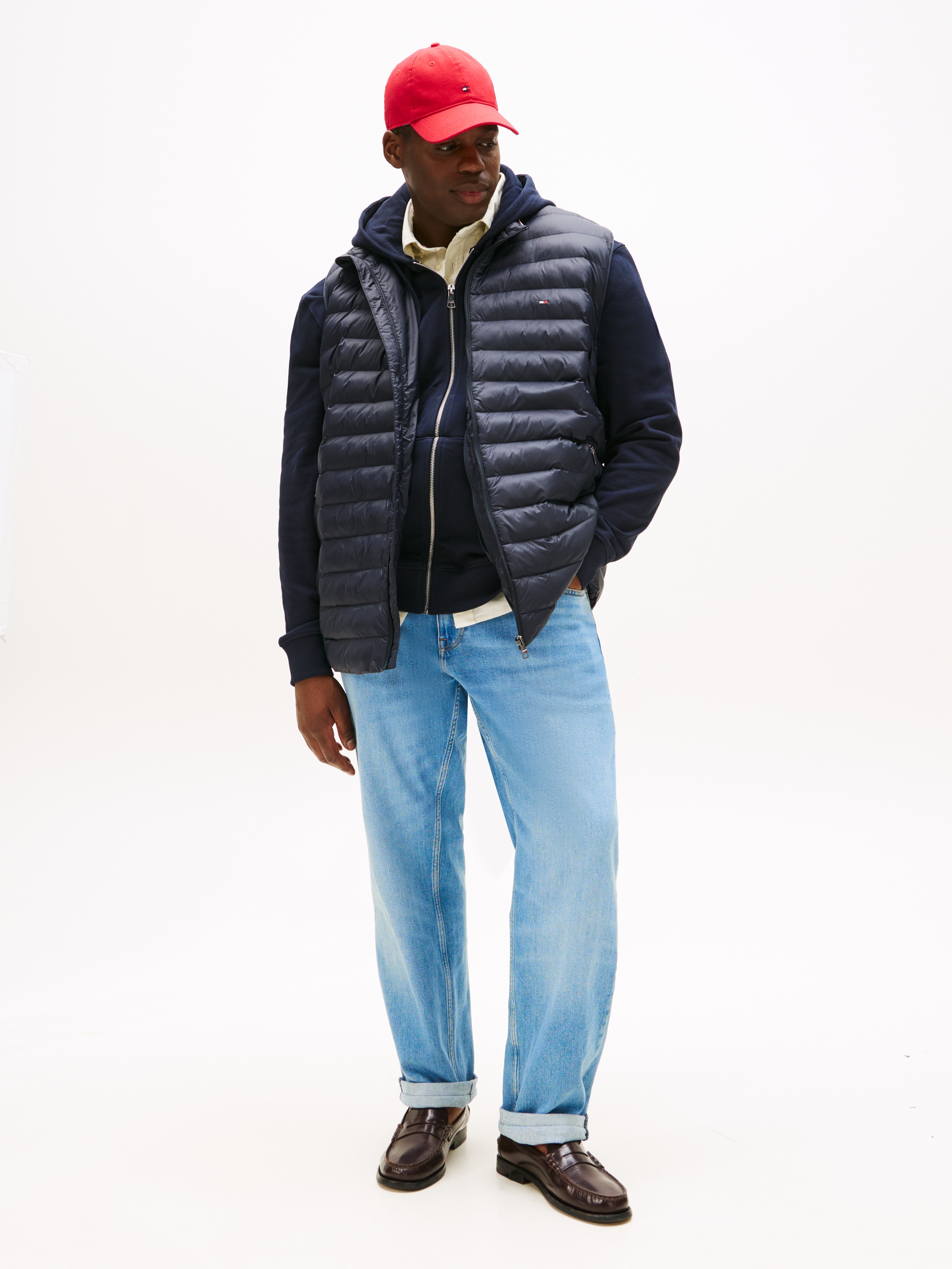 Tommy Hilfiger Big & Tall Steppweste »BT-CORE PACKABLE RECYCLED VEST-B«, Große Größen