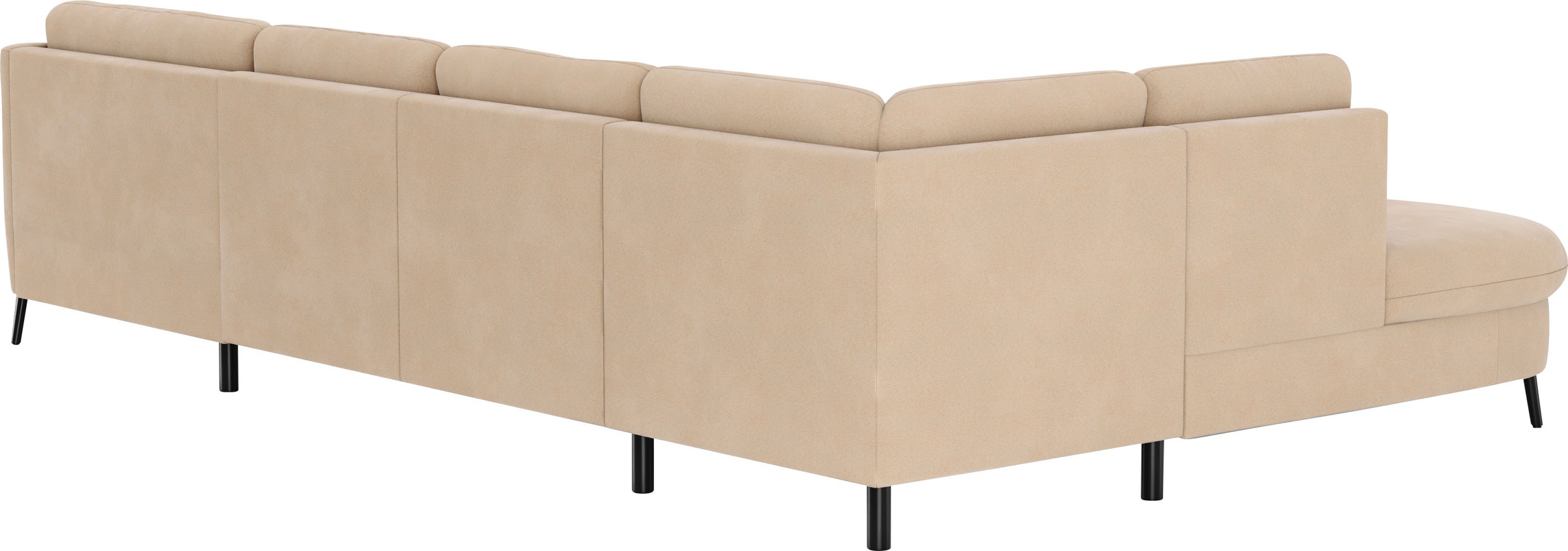 sit&more Wohnlandschaft »Soul U-Form«, wahlweise mit Bettfunktion und Bettkasten oder Schubkasten