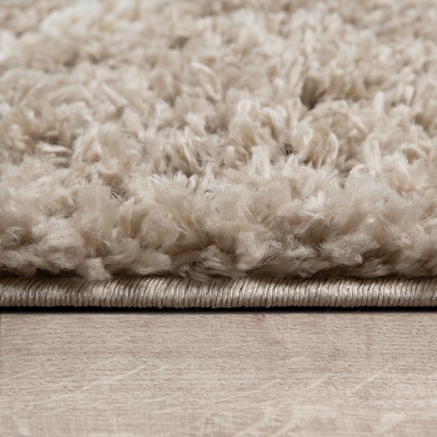 Paco Home Hochflor-Teppich »Kalmar 441«, rechteckig, 40 mm Höhe, Scandi Design, Rauten Muster, weich & kuschelig