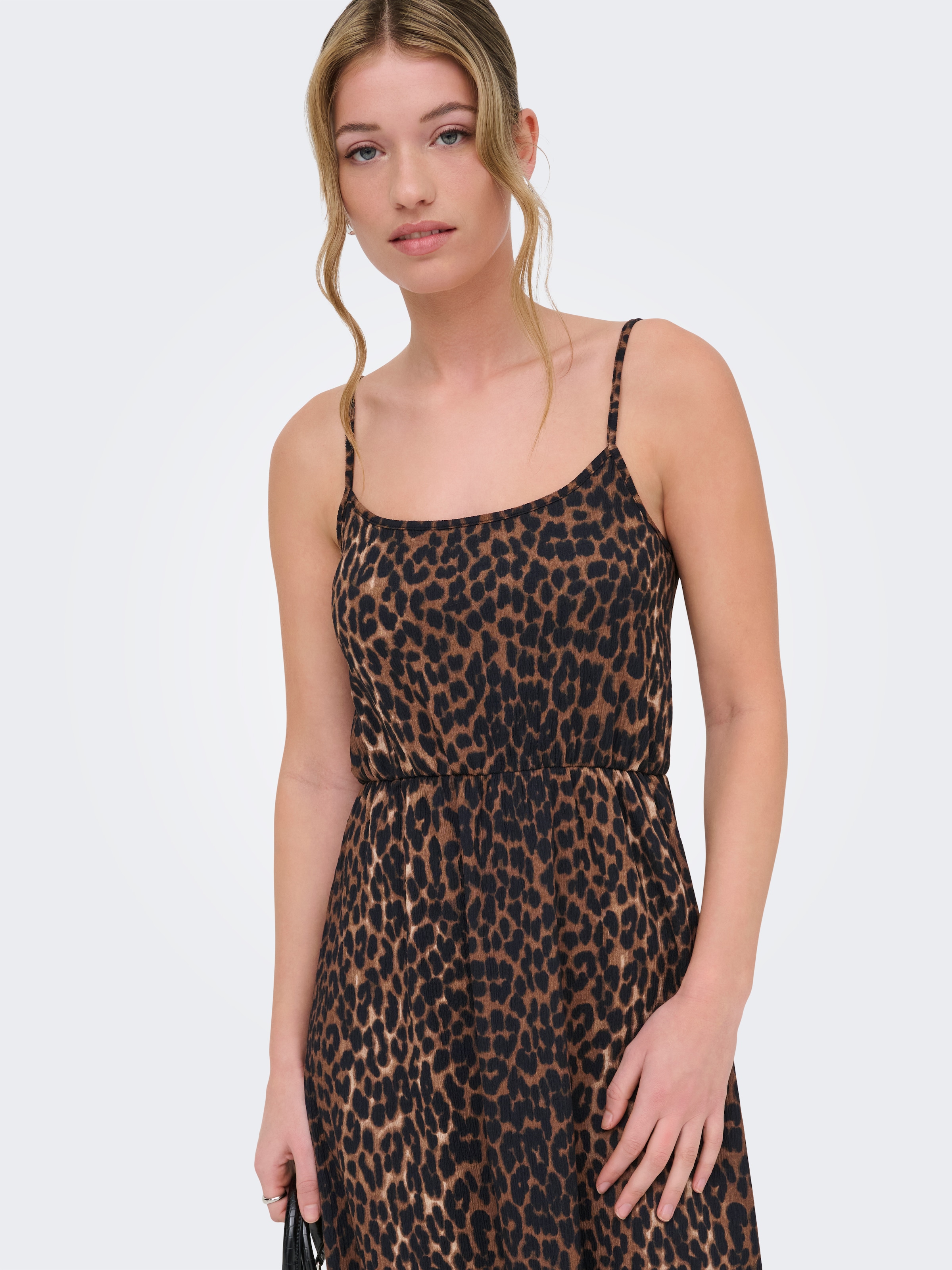 ONLY Maxikleid »ONLALTA S/L LONG STRAP DRESS PNT ZLO«