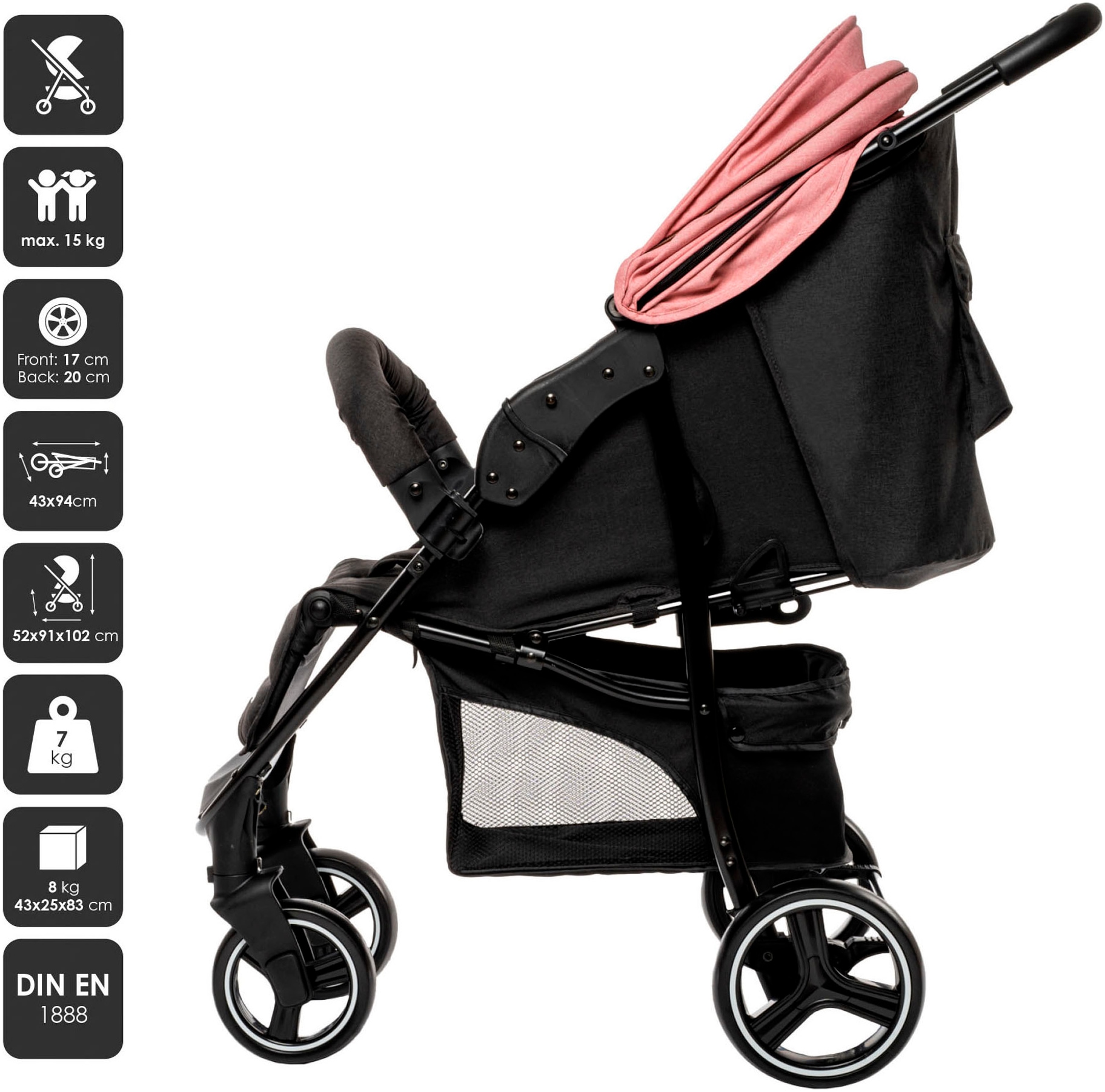 BabyGo Kinder-Buggy »Basket«