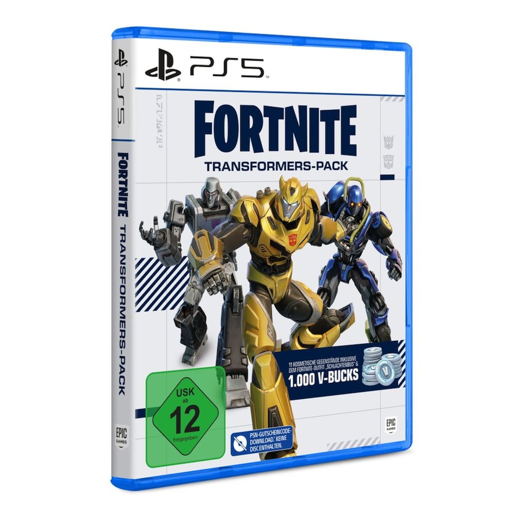 Epic Games Spielesoftware »Fortnite Transformers Pack (Code in a Box)«, PlayStation 5