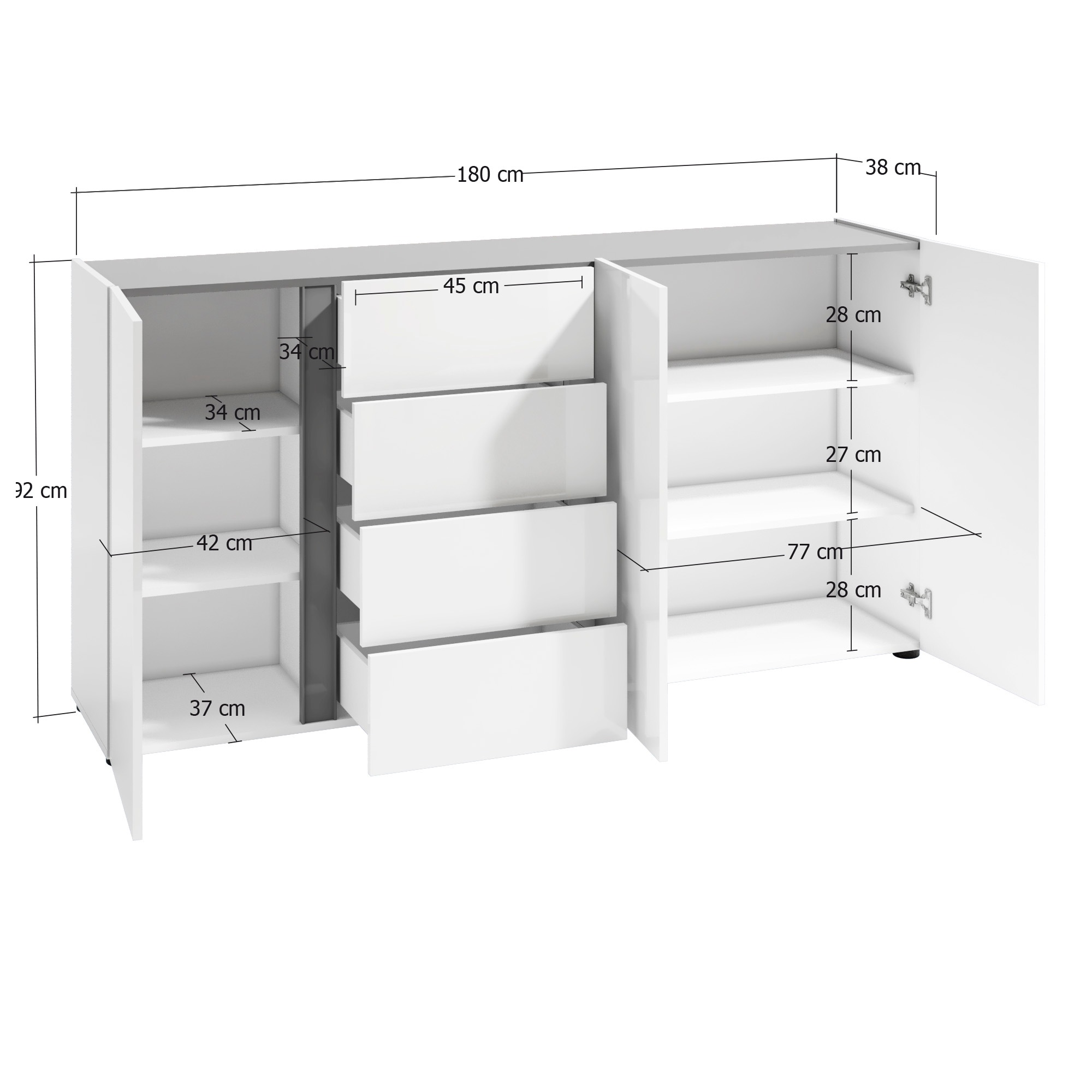INOSIGN Sideboard »Atrium«, (1 St.)