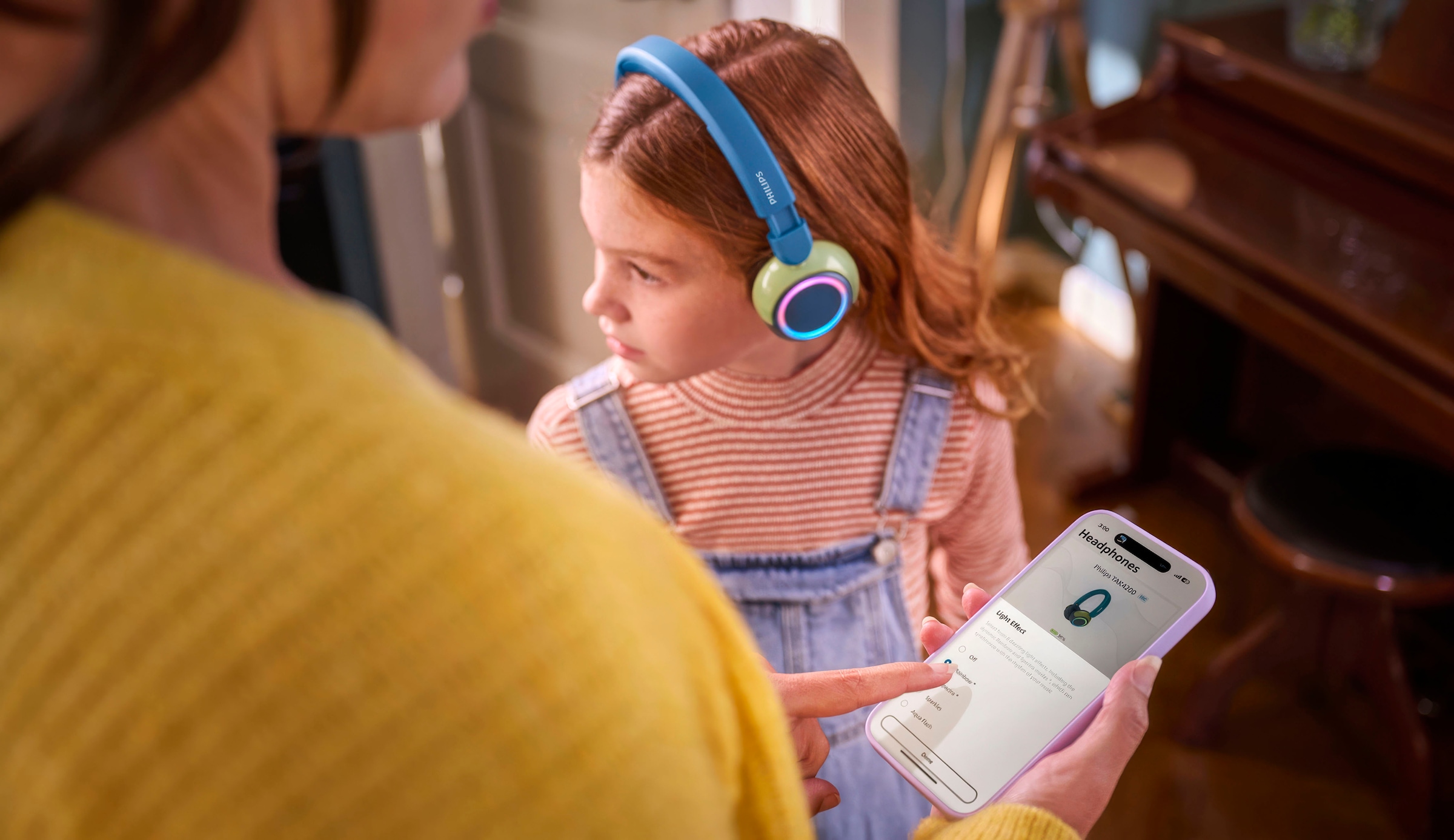 Philips Kinder-Kopfhörer »TAK4200«, Bluetooth, Rauschunterdrückung-Multi-Point-Verbindung-Freisprechfunktion