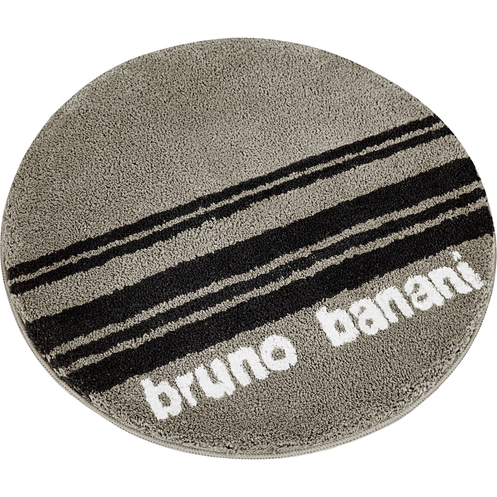 Bruno Banani Badematte »Daniel«, Höhe 20 mm, rutschhemmend beschichtet, fußbodenheizungsgeeignet-strapazierfähig-schnell trocknend